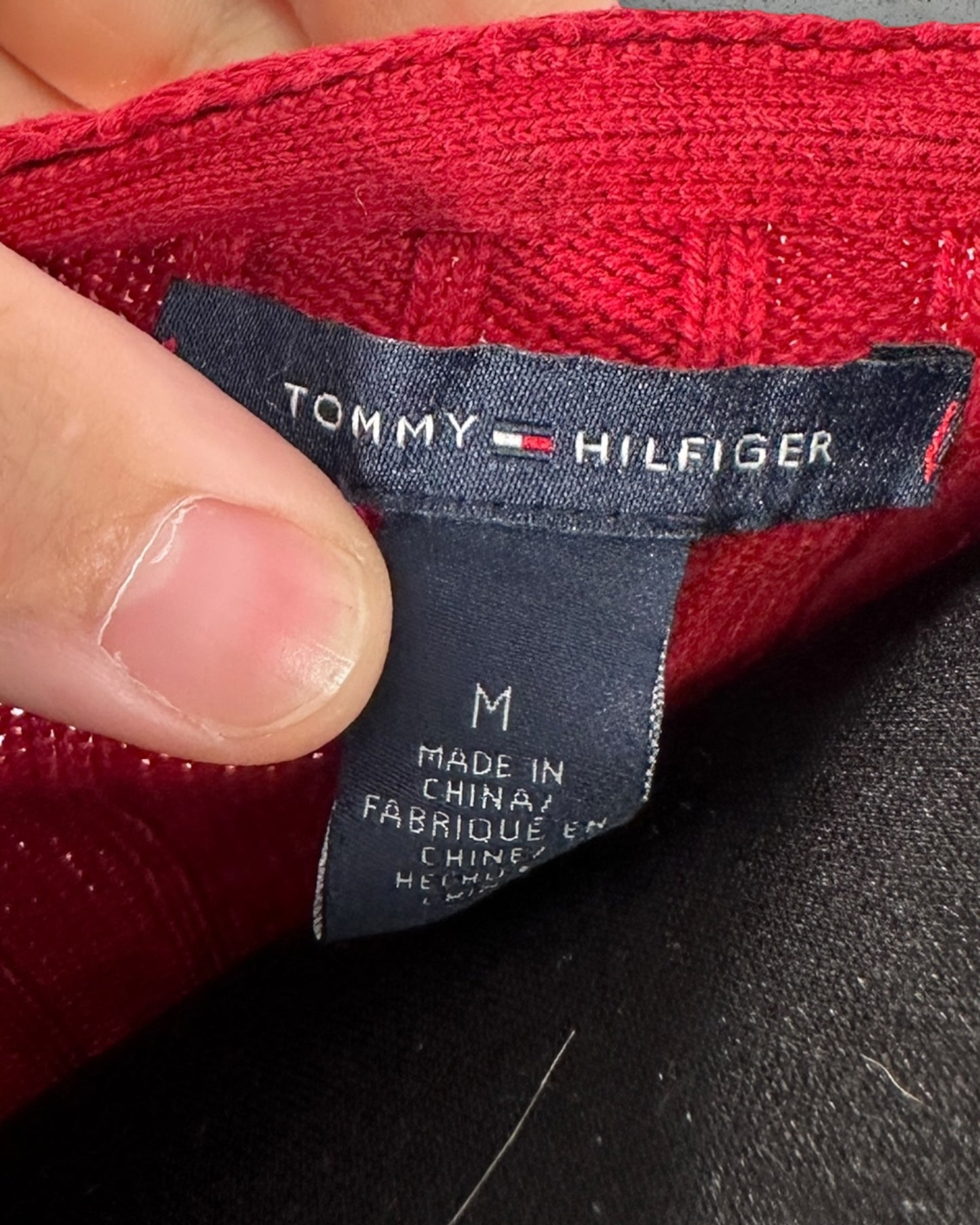 Pull col V Tommy Hilfiger ( M / 38 / 10 )