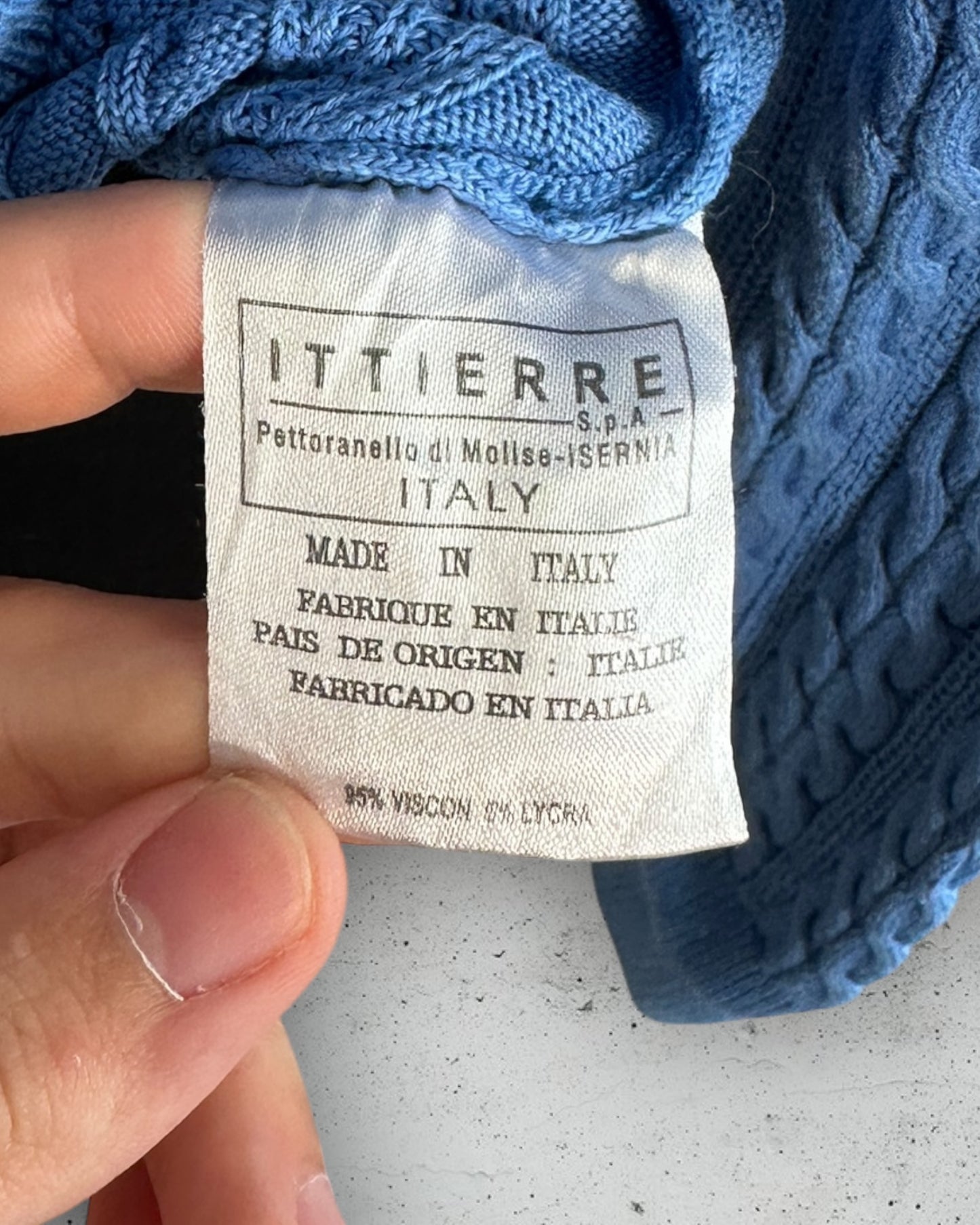 Pull torsadé Tommy Hilfiger ( L / 40 / 12 )