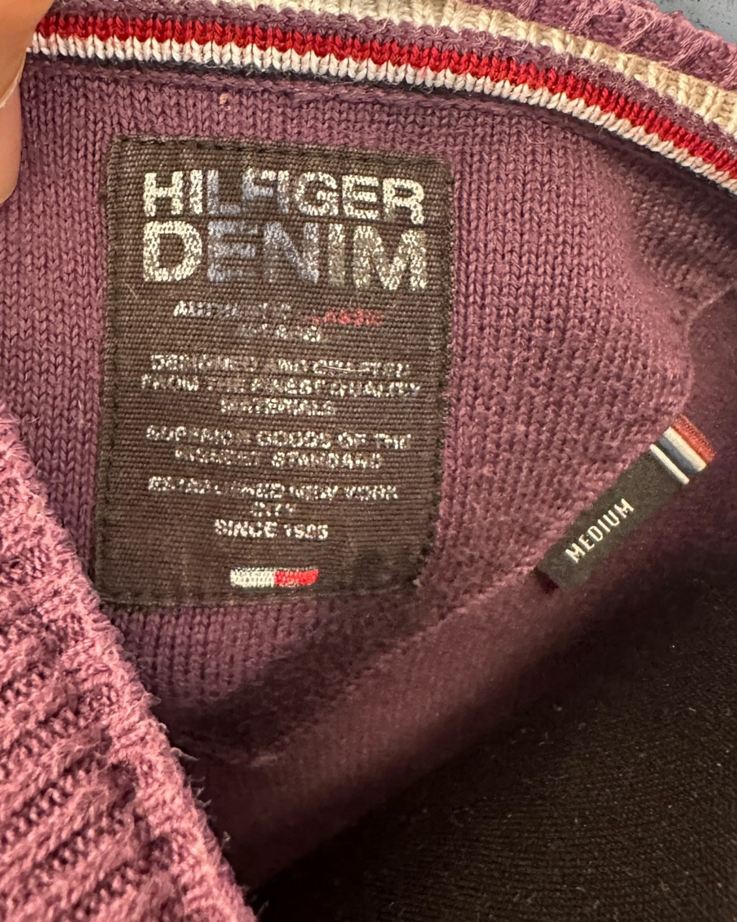 Pull col V Tommy Hilfiger ( M / 38 / 10 )