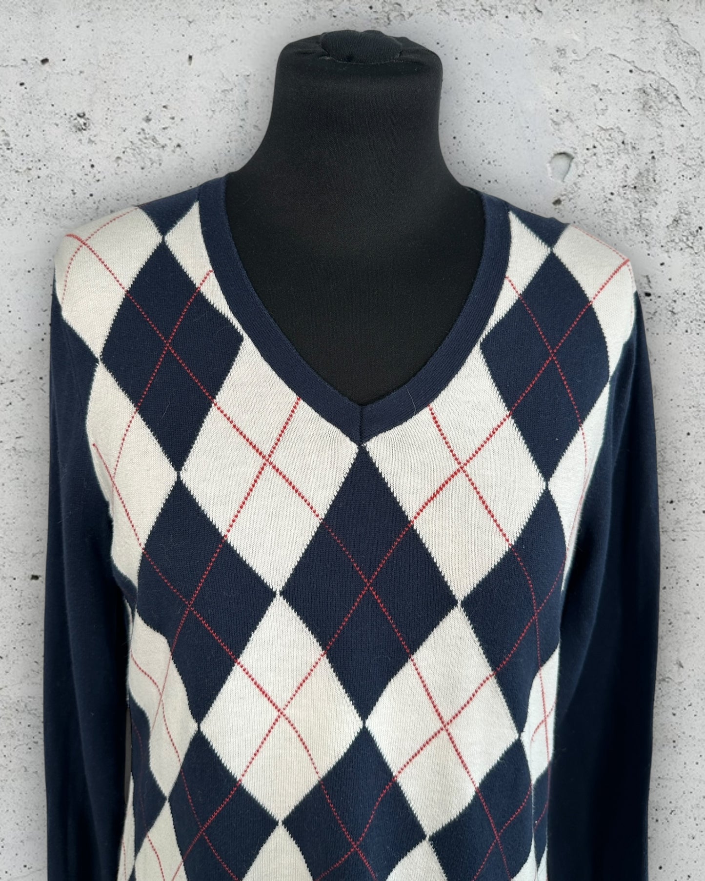 Pull col V Tommy Hilfiger ( Taille unique )