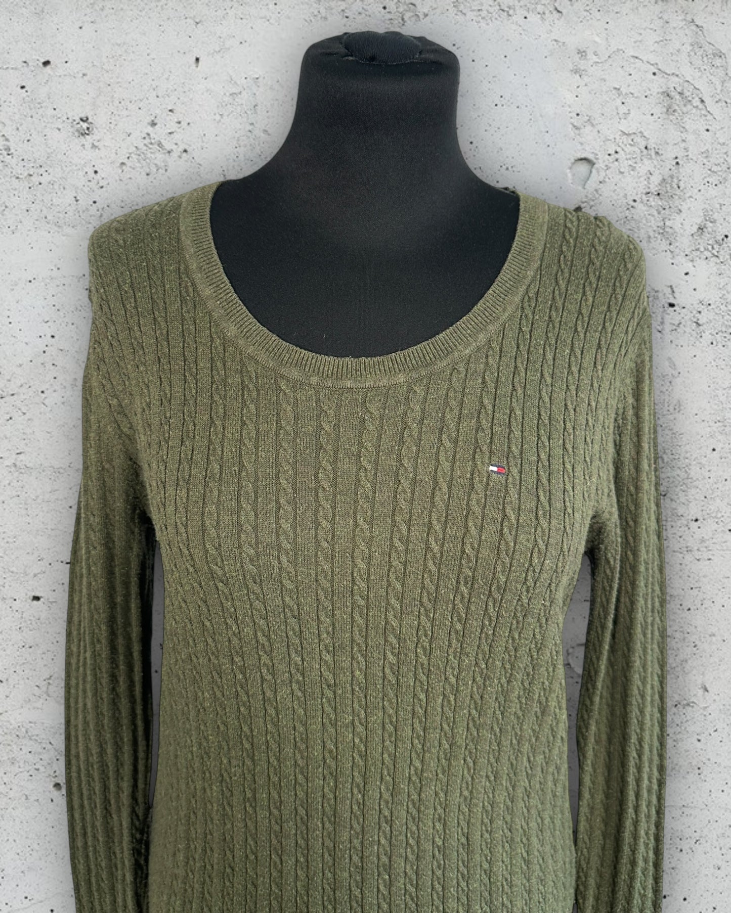 Pull torsadé Tommy Hilfiger ( S / 36 / 8 )