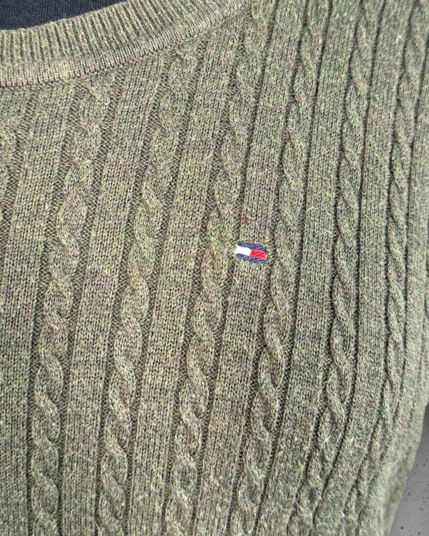 Pull torsadé Tommy Hilfiger ( S / 36 / 8 )