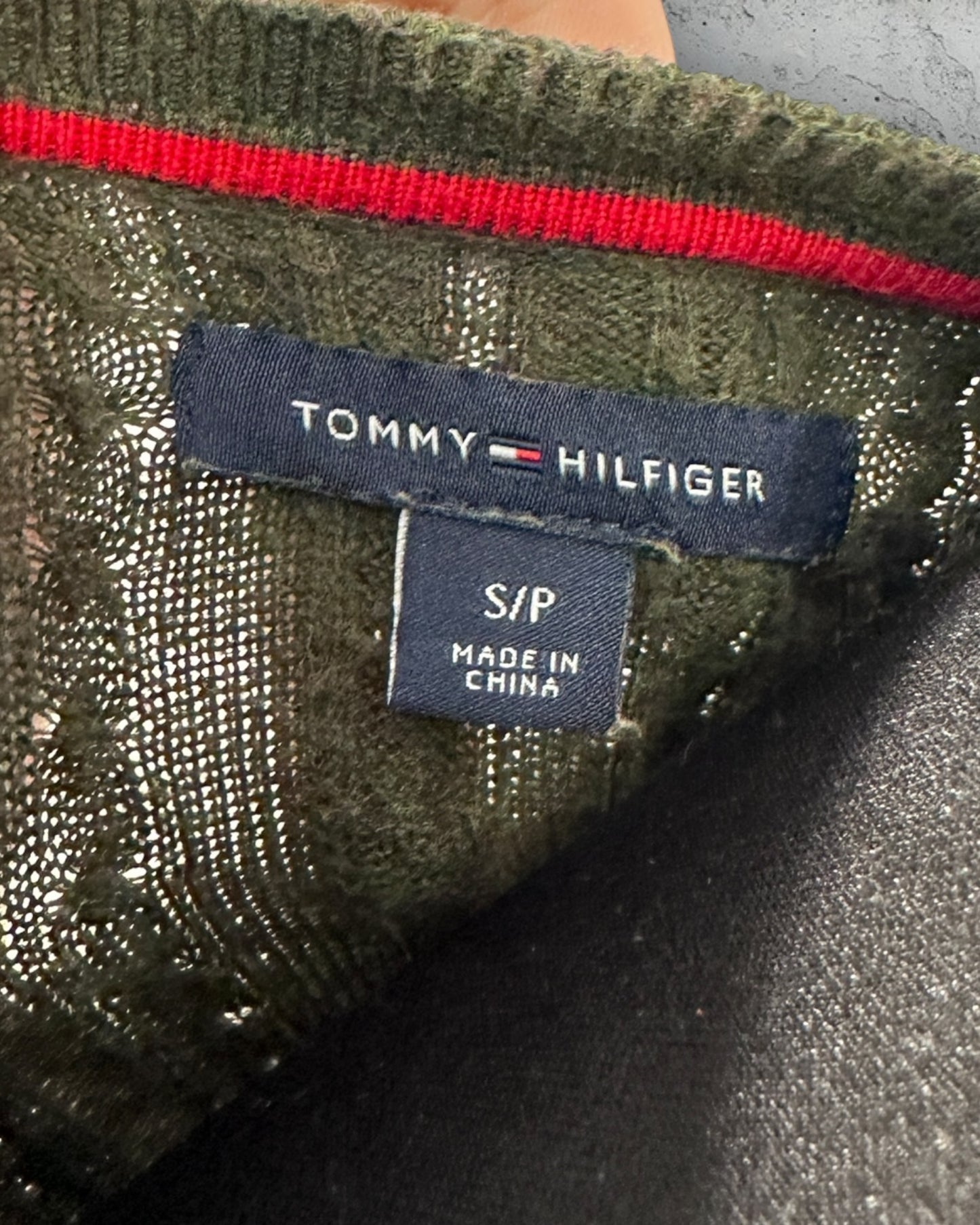 Pull torsadé Tommy Hilfiger ( S / 36 / 8 )