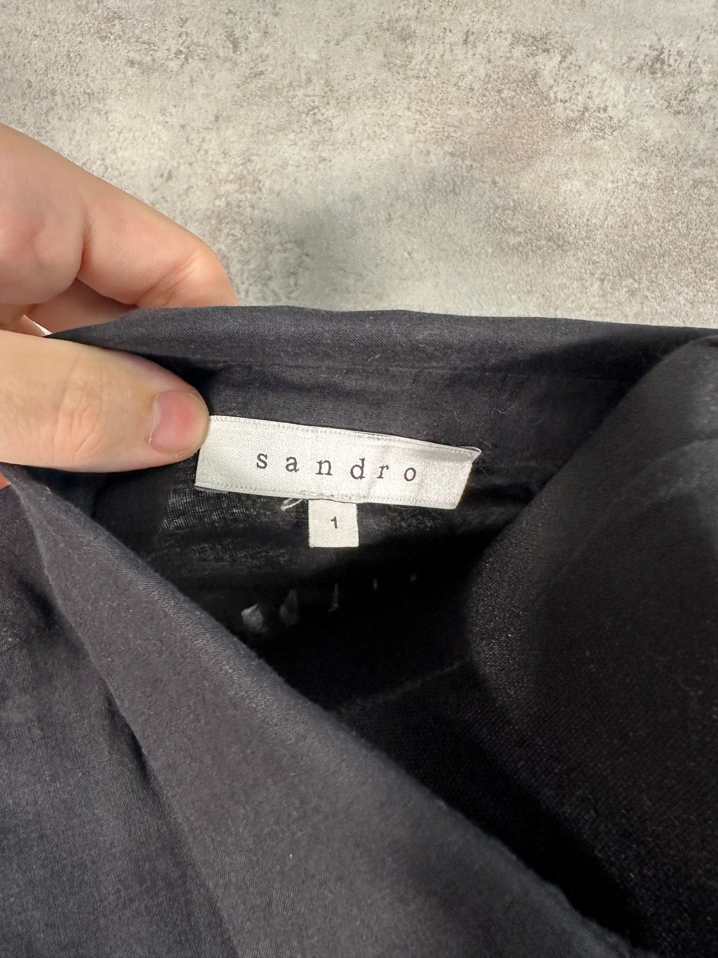 Chemisier Sandro ( S / 36 / 8 )