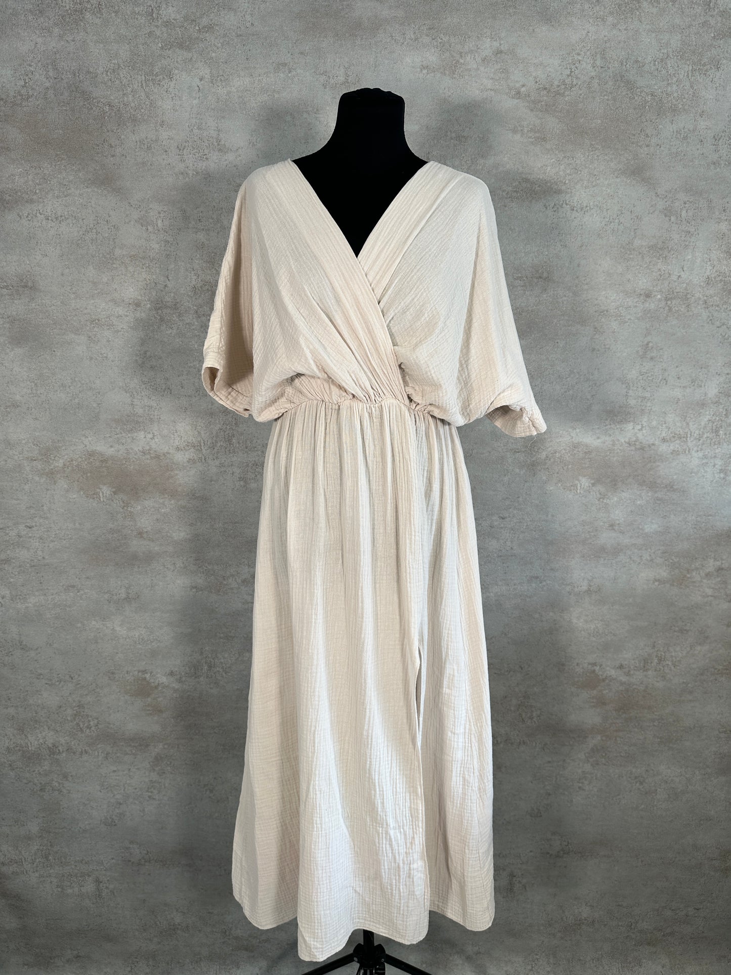 Robe en gaze de coton Made in Italy ( Taille unique )