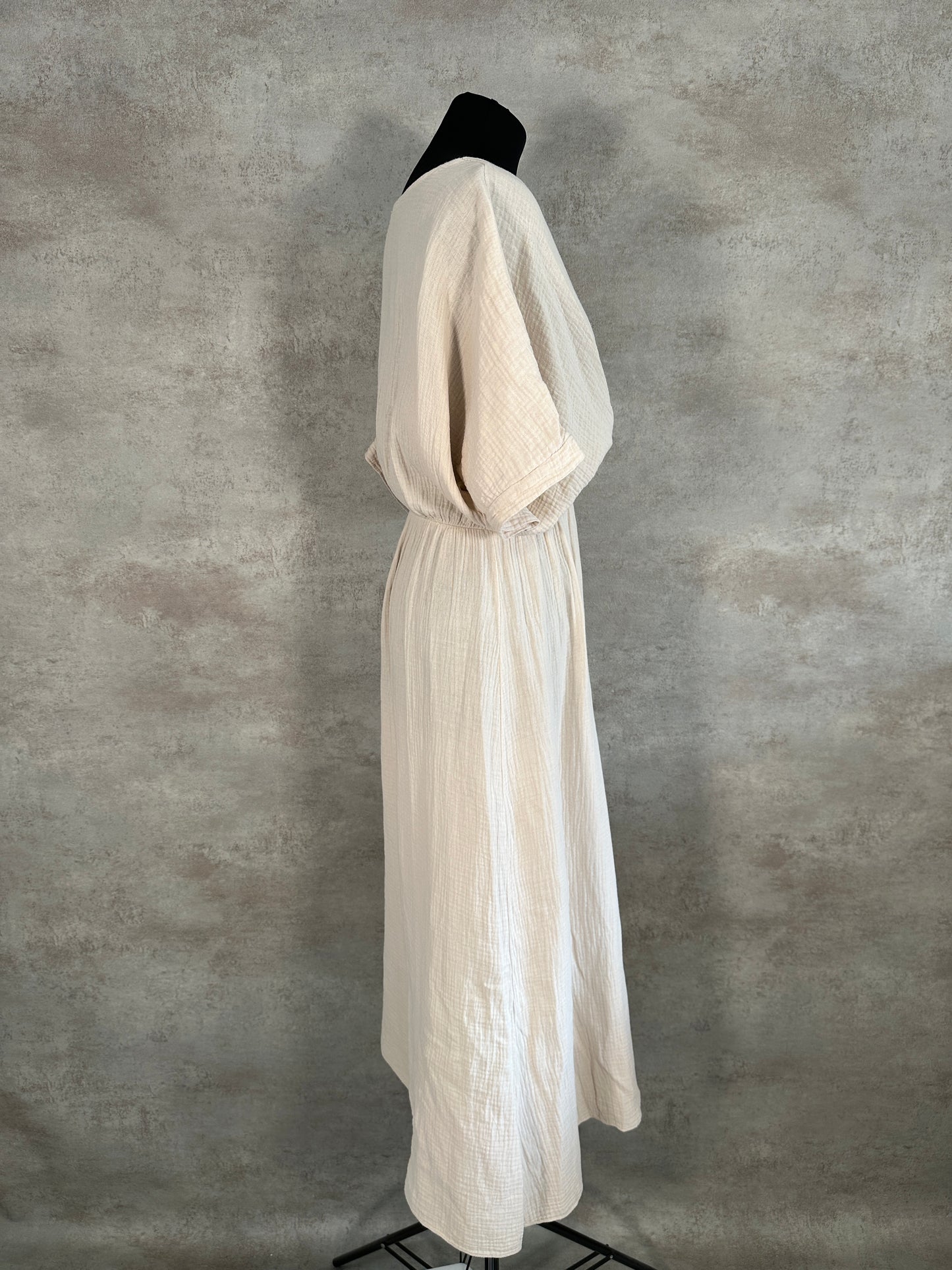 Robe en gaze de coton Made in Italy ( Taille unique )