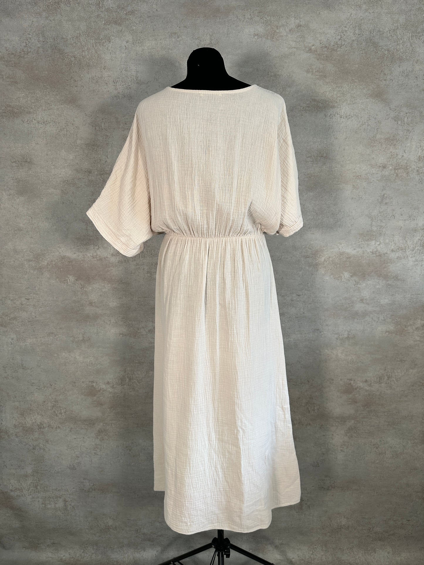 Robe en gaze de coton Made in Italy ( Taille unique )