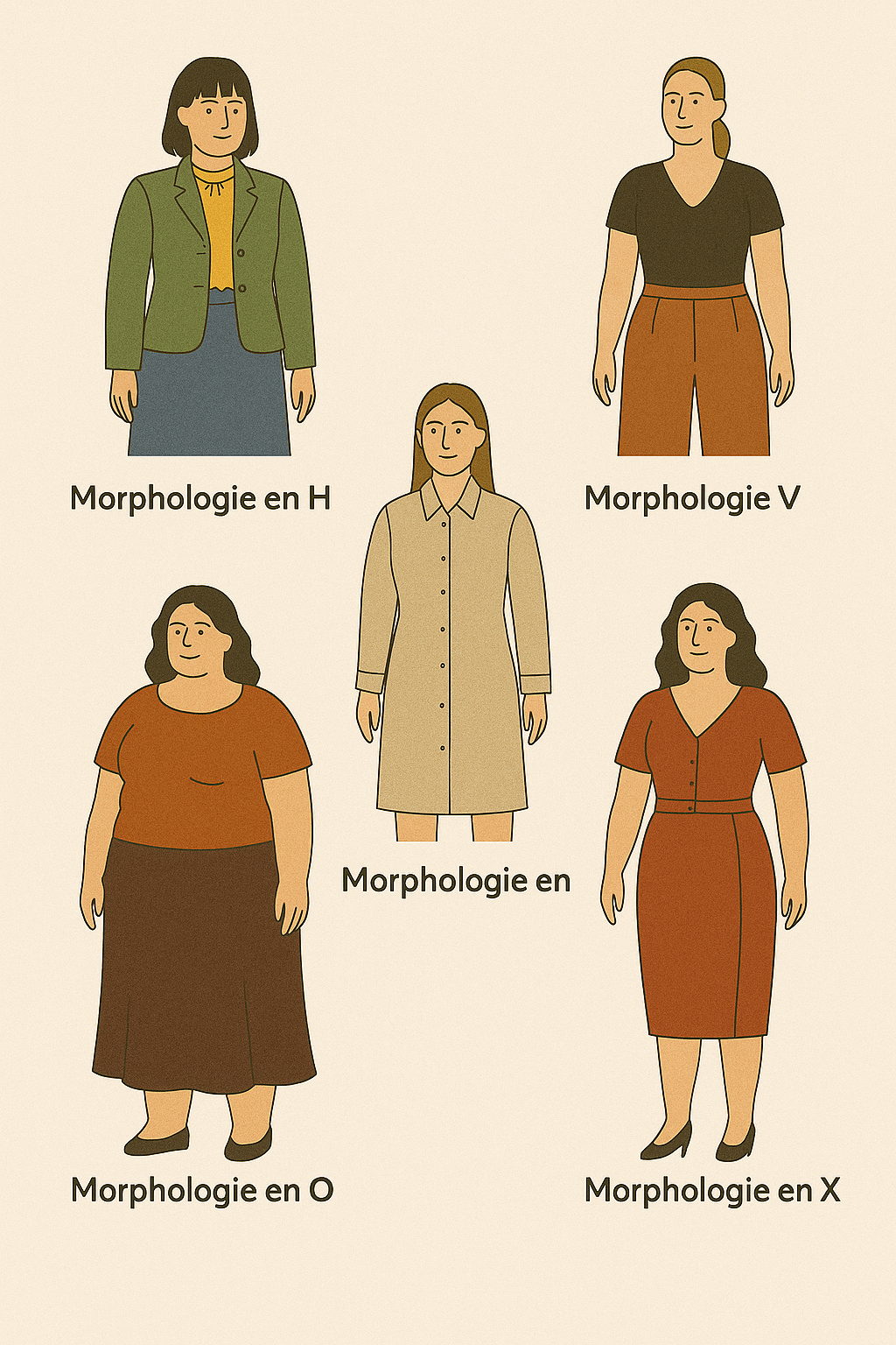 Les vêtements seconde main à privilégier selon votre morphologie