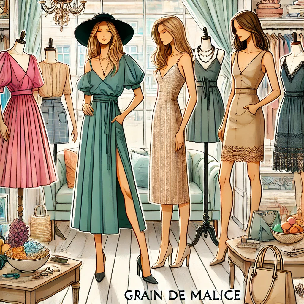 Robe Grain de Malice : Élégance et Confort pour Toutes les Occasions
