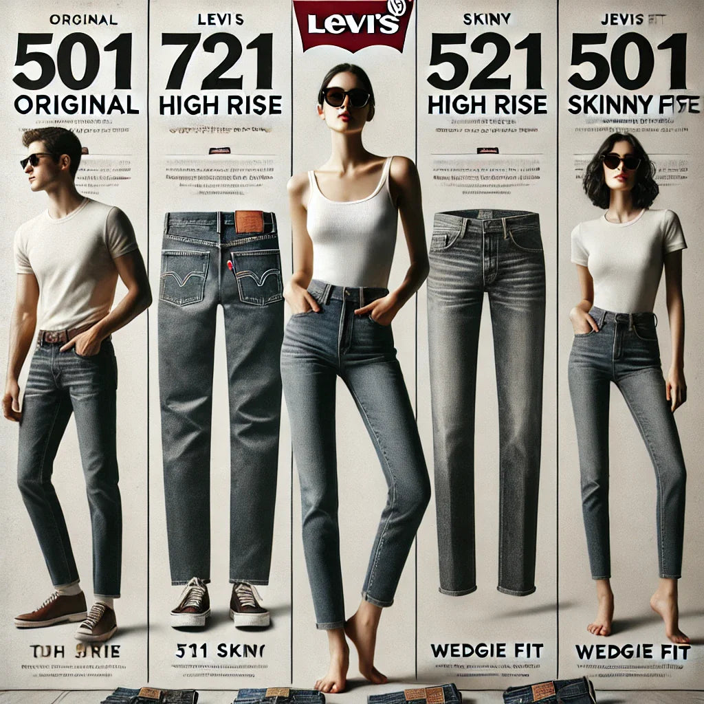 Les 5 modèles de jeans Levi’s incontournables pour cette année.