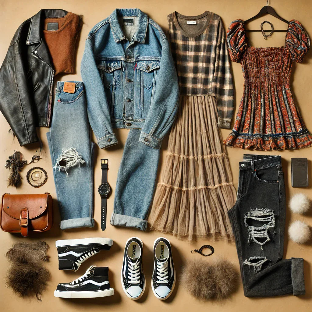 10 idées de looks stylés avec des vêtements de seconde main pour 2025