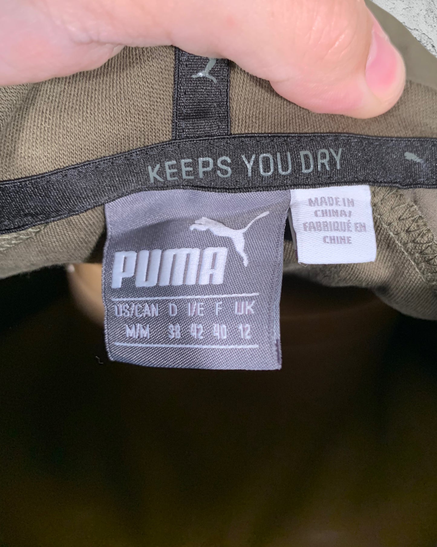 Pull Puma Kaki ( L / 40 / 12 )