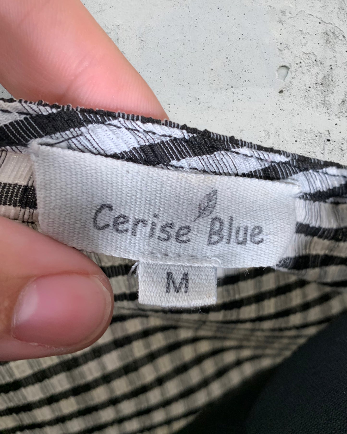 Tunique Cerise Bleu ( M / 38 / 10 )