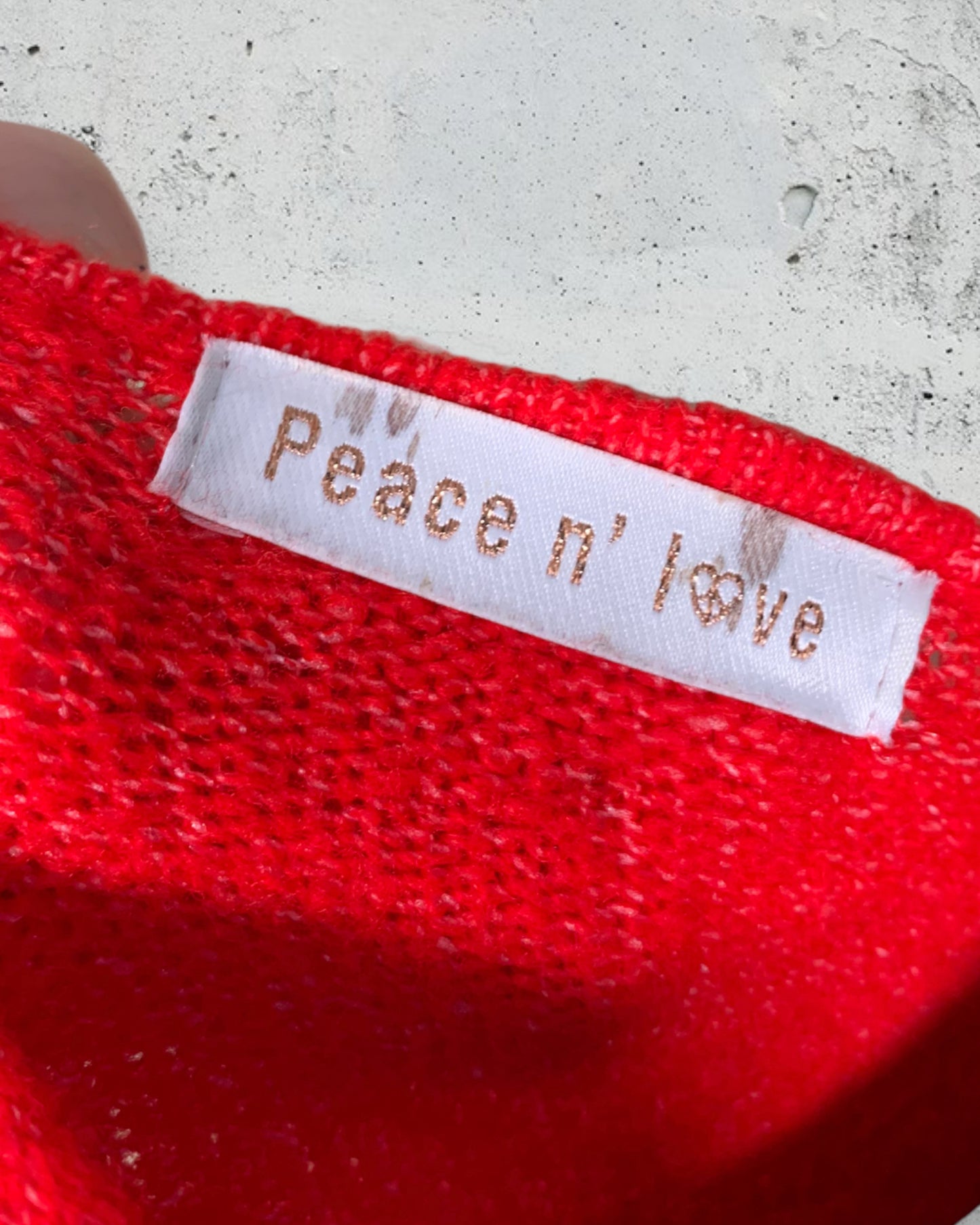 Pull Peace N'Love ( Taille Unique )