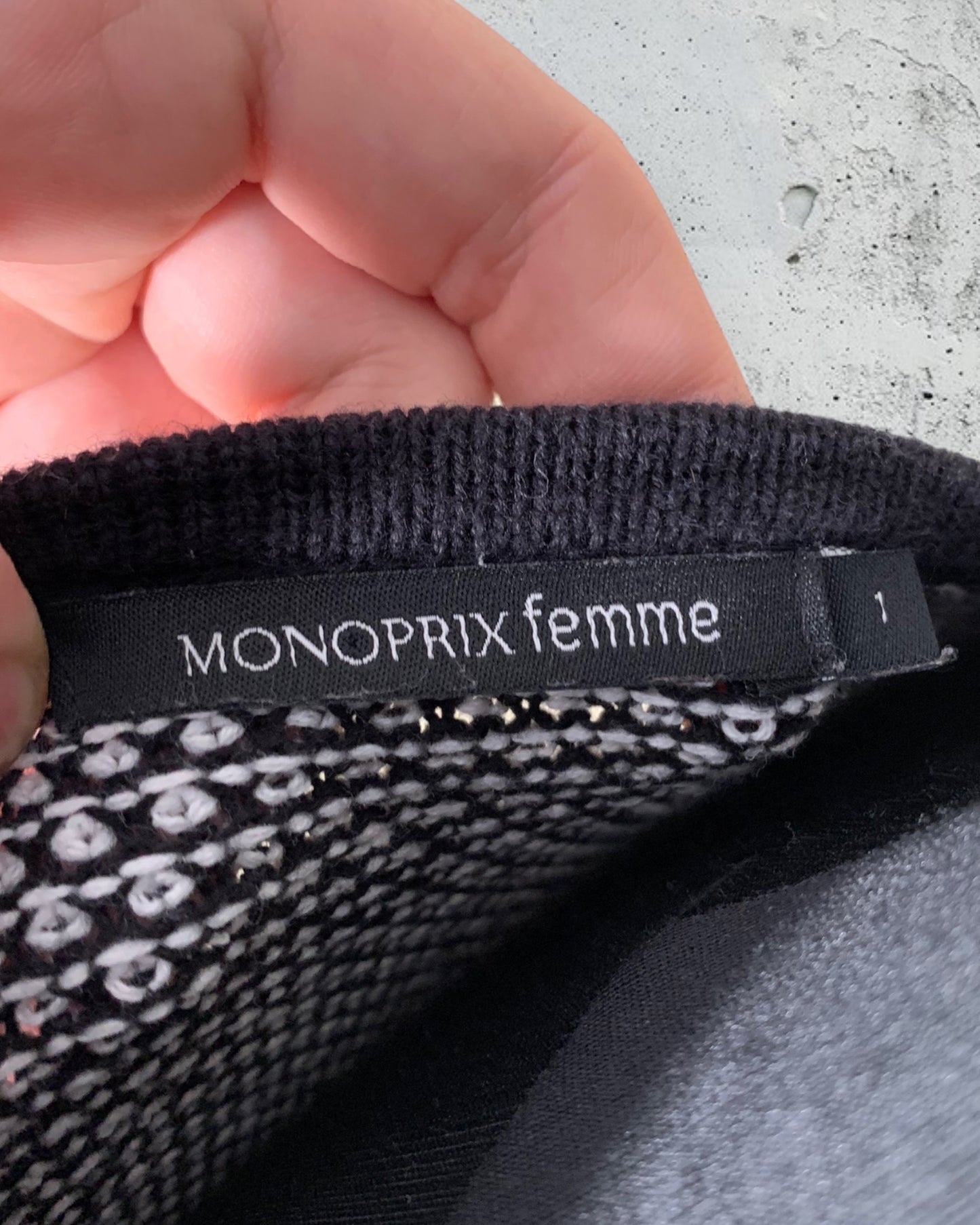 Pull Monoprix ( S / 36 / 8 )