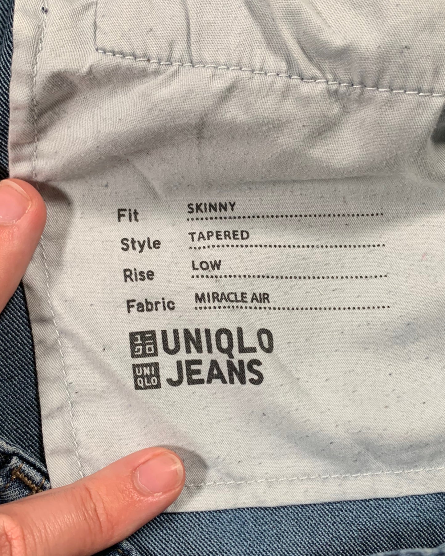 Jean Uniqlo W36 L34