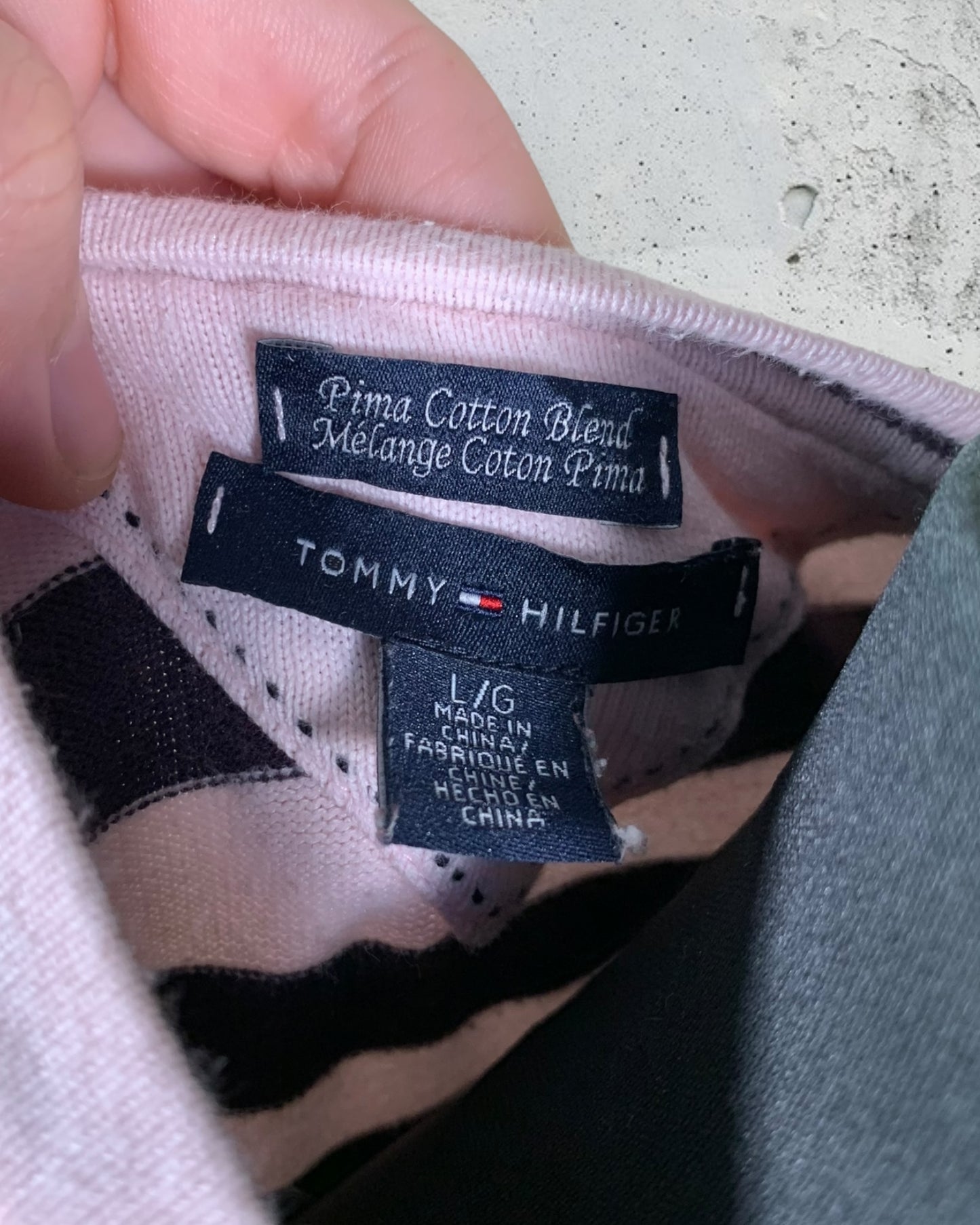 Pull Col V Tommy Hilfiger ( L / 40 / 12 )