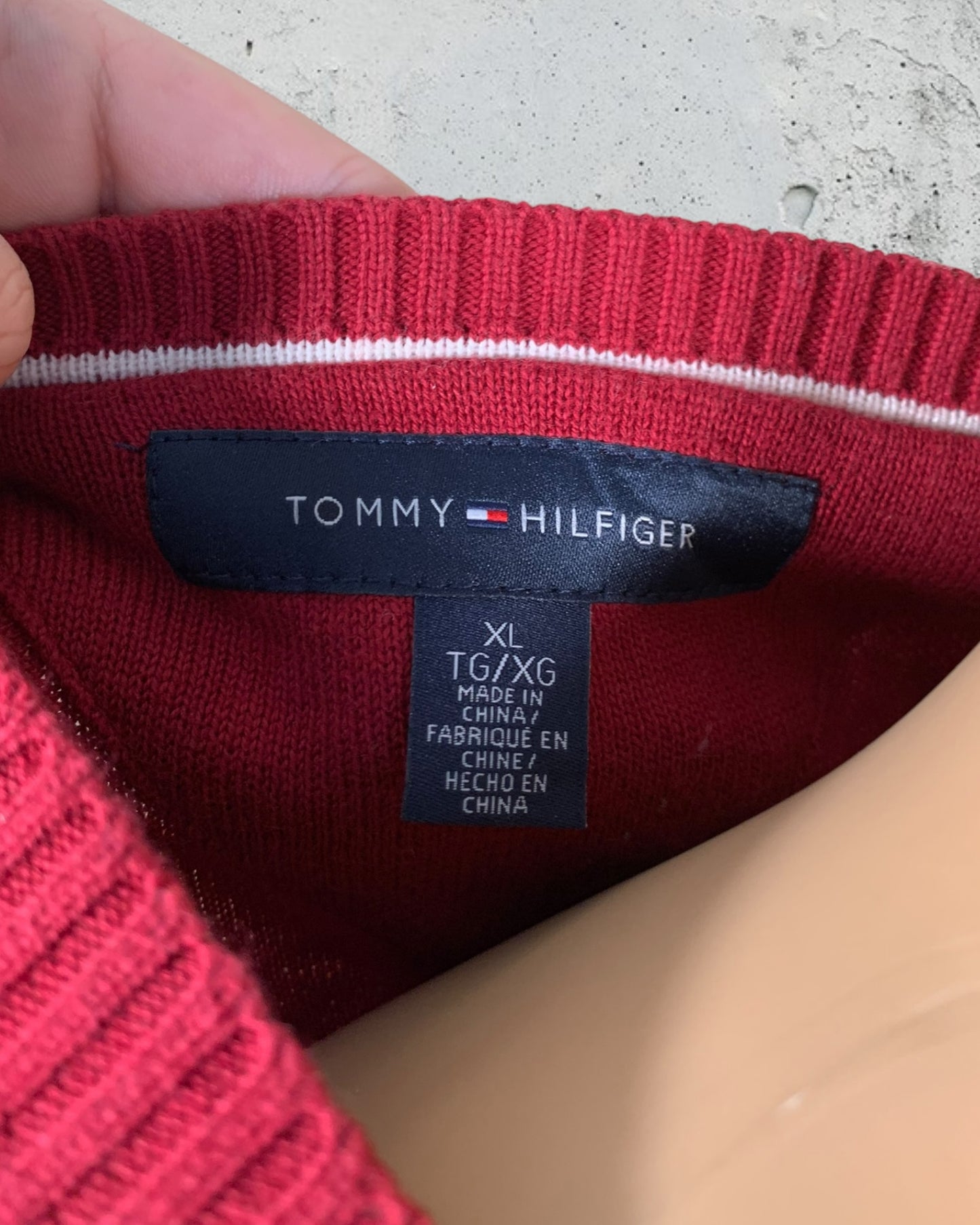 Pull Col V Tommy Hilfiger ( XL / 42 / 14 )