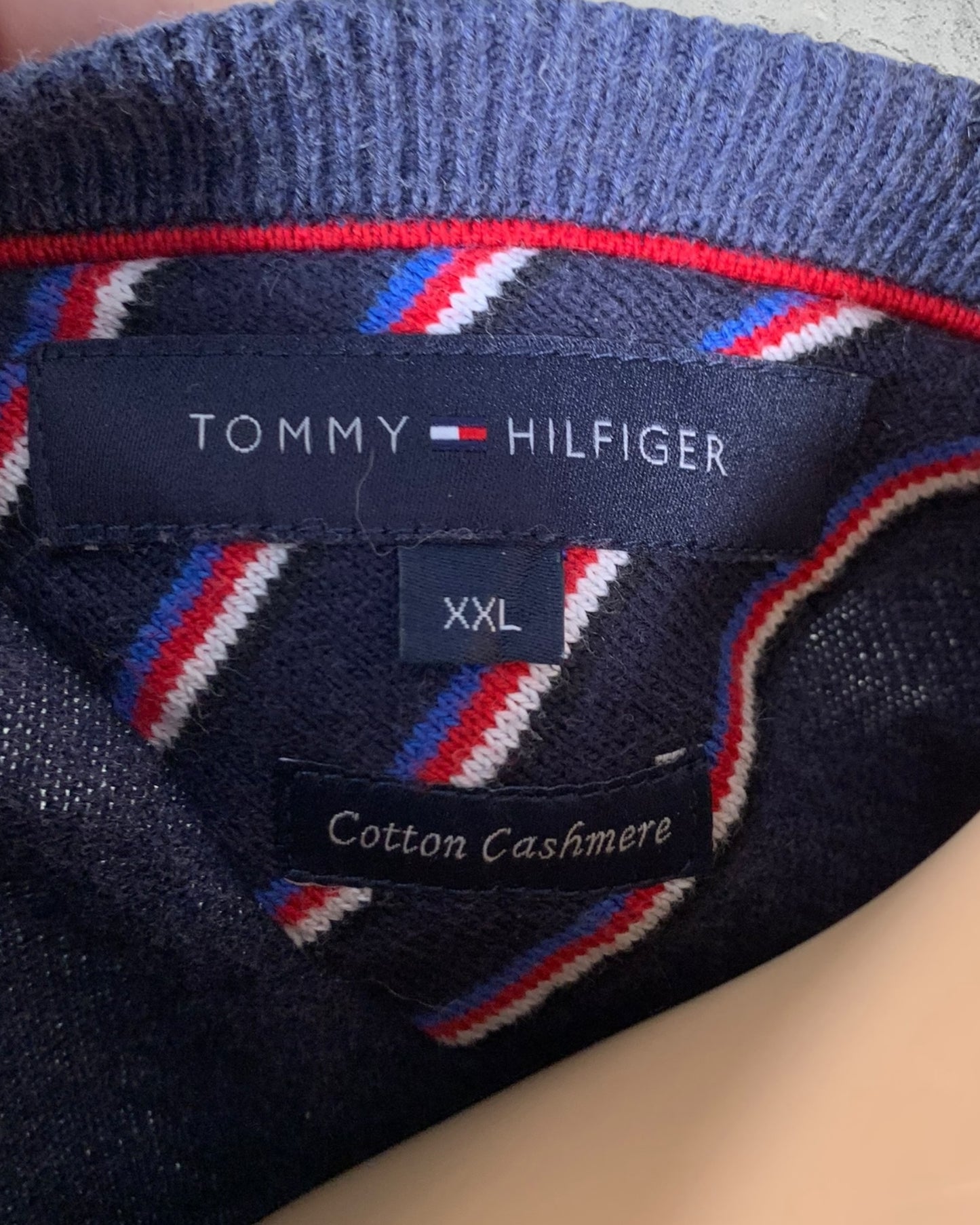 Pull Col V Tommy Hilfiger ( XXL / 44 / 16 )