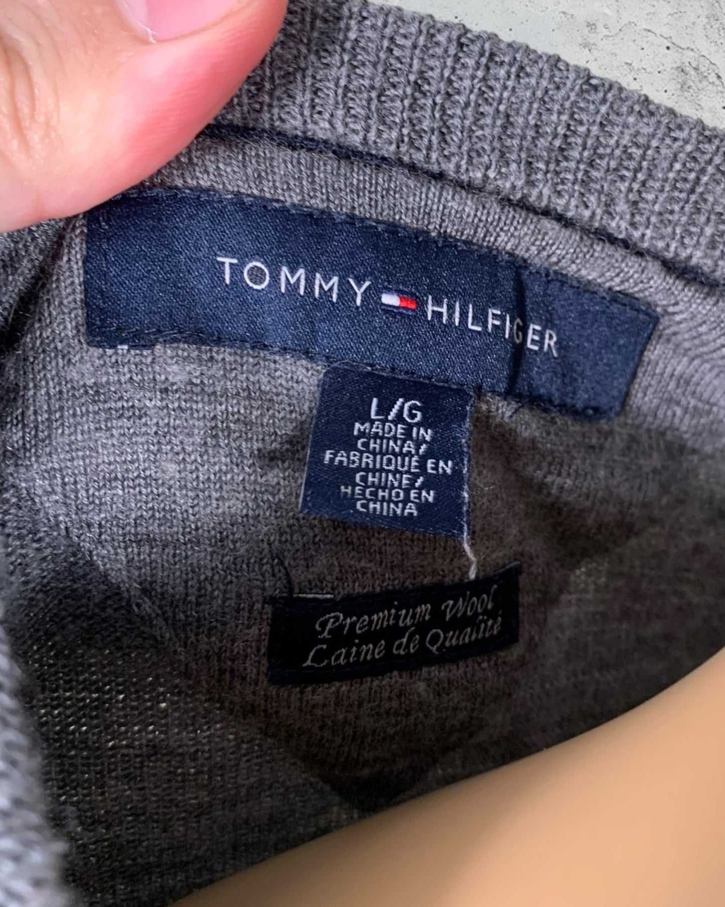 Pull Col V Tommy Hilfiger ( L / 40 / 12 )