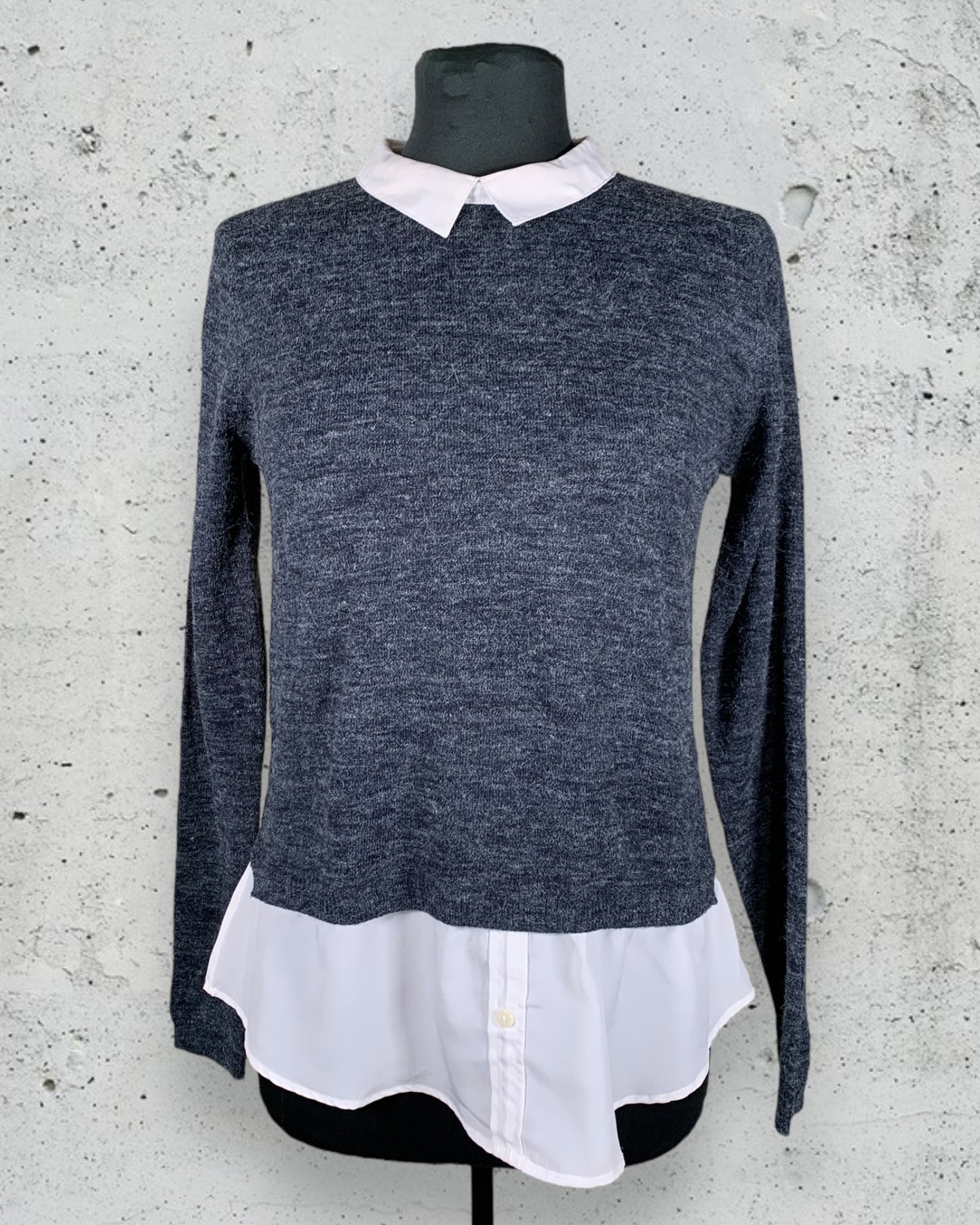 Pull Chemisier Boutique Parisienne ( M / 38 / 10 )