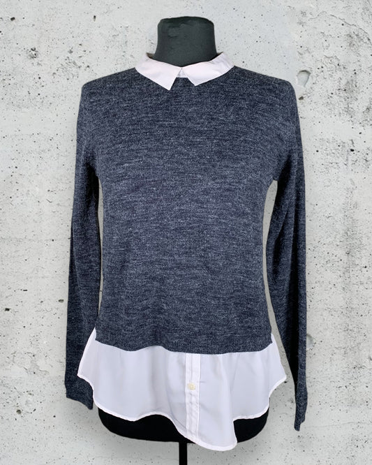 Pull Chemisier Boutique Parisienne ( M / 38 / 10 )