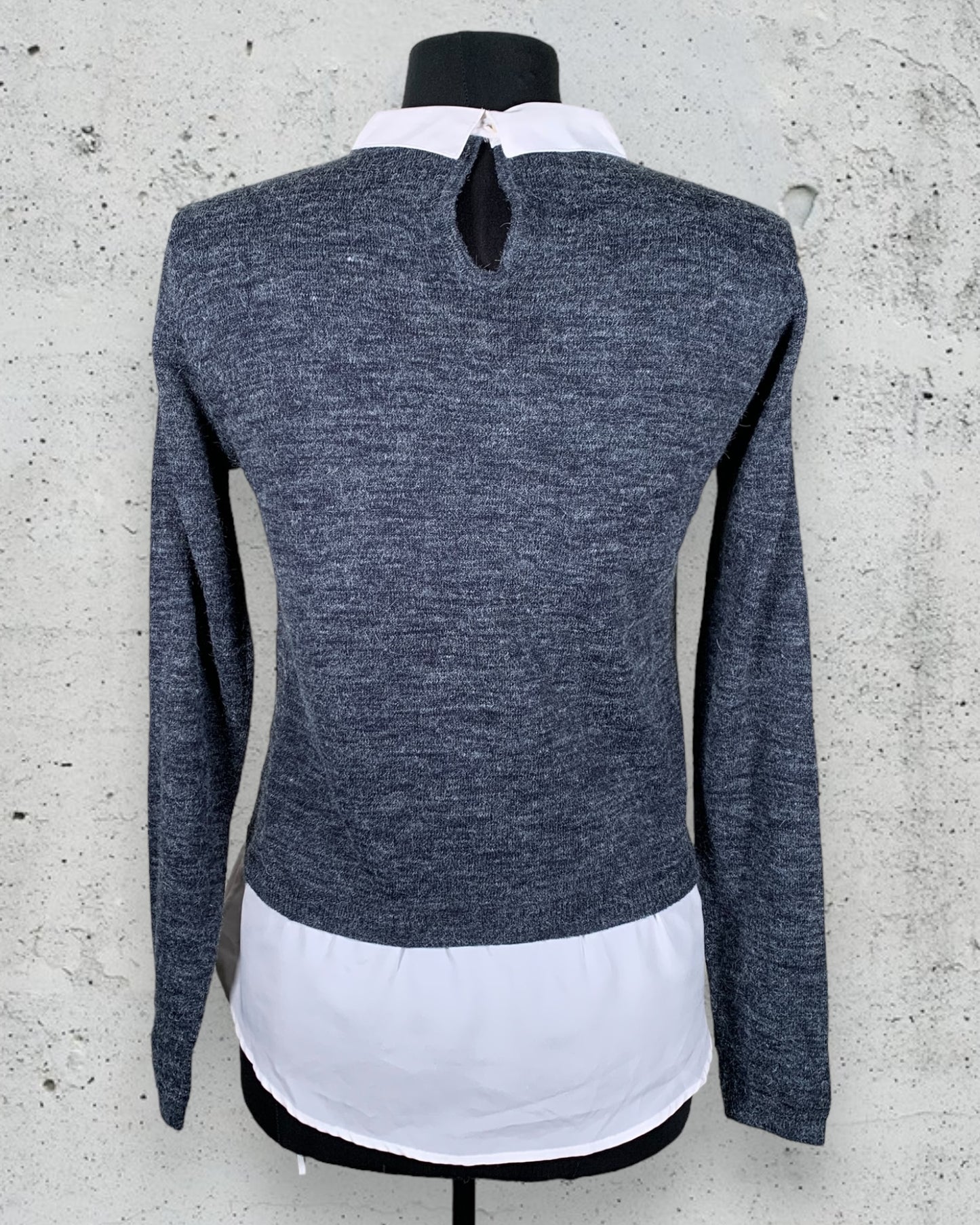 Pull Chemisier Boutique Parisienne ( M / 38 / 10 )