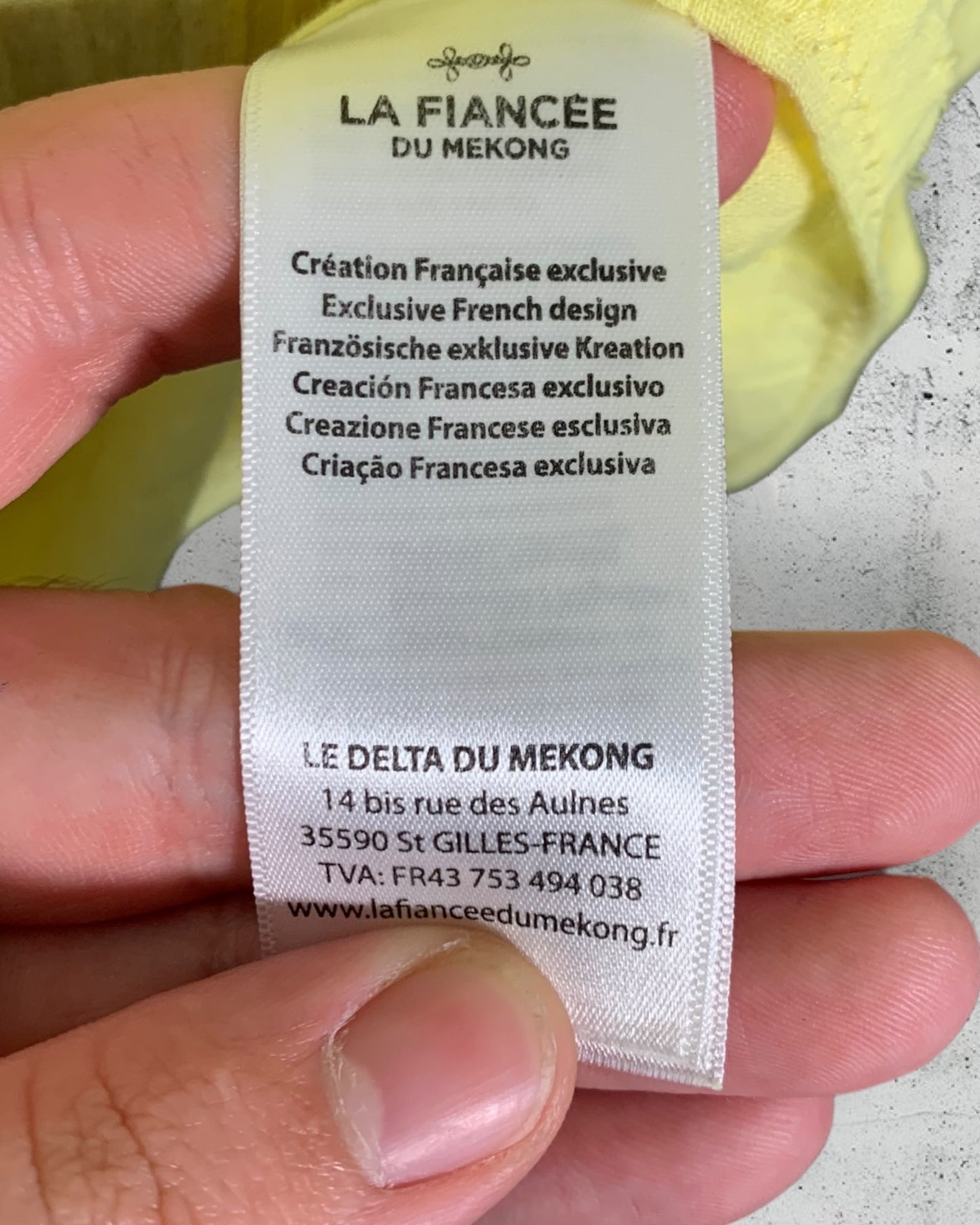 Robe La Fiancée Du Mekong ( M / 38 / 10 )