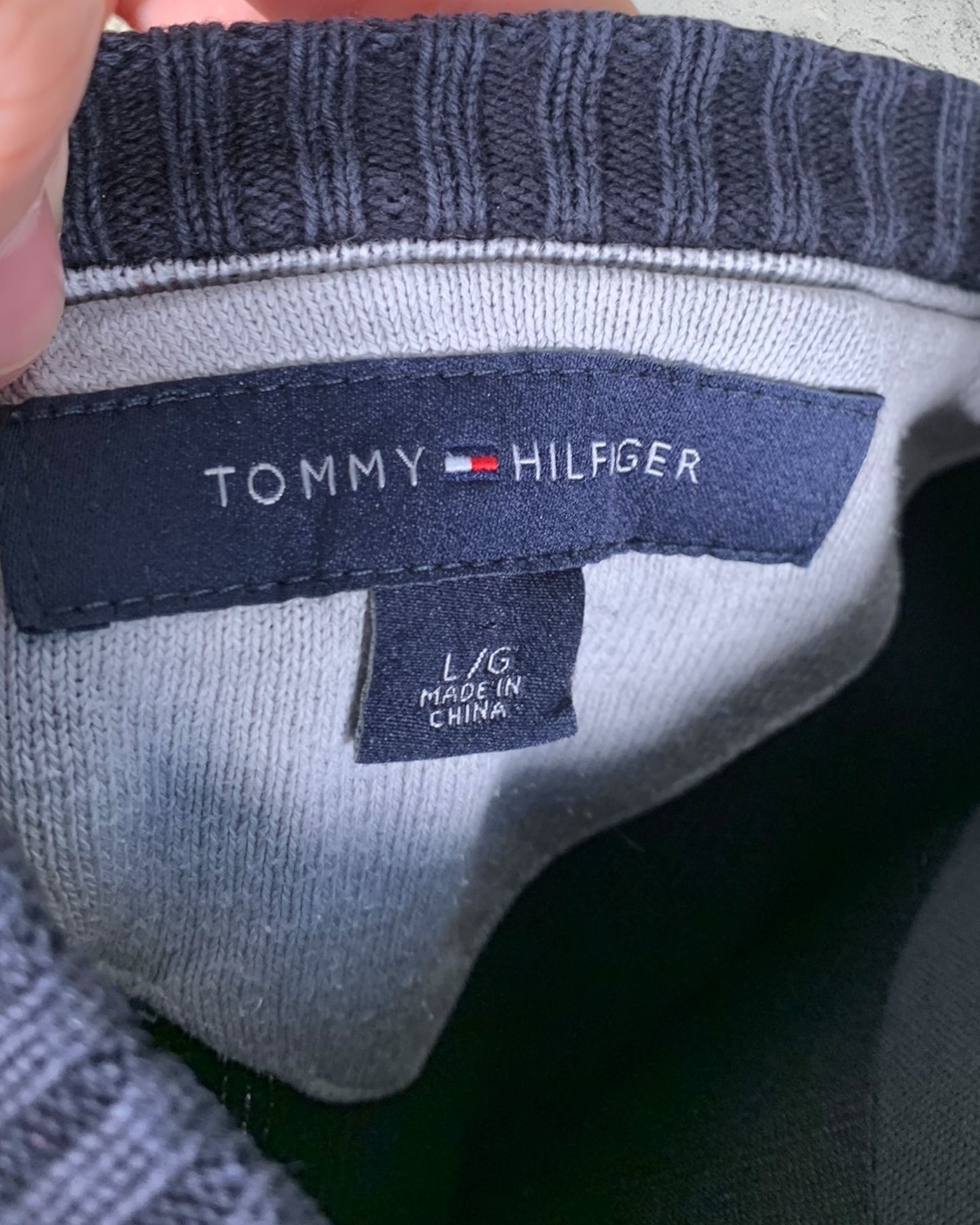 Pull Col V Tommy Hilfiger ( L / 40 / 12 )