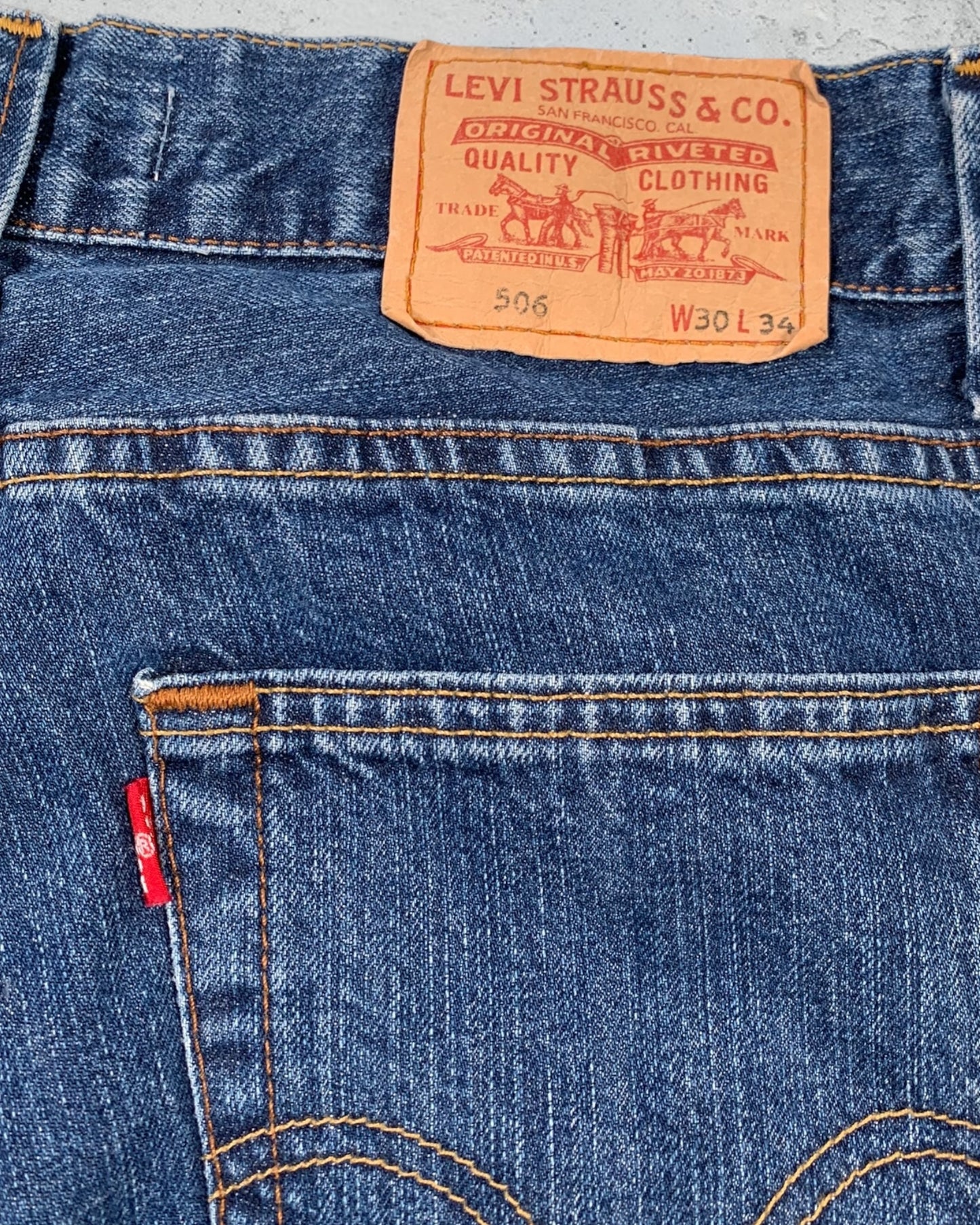 Jean Levi's 506 W30 L34 ( S / US 30 / FR 38 )