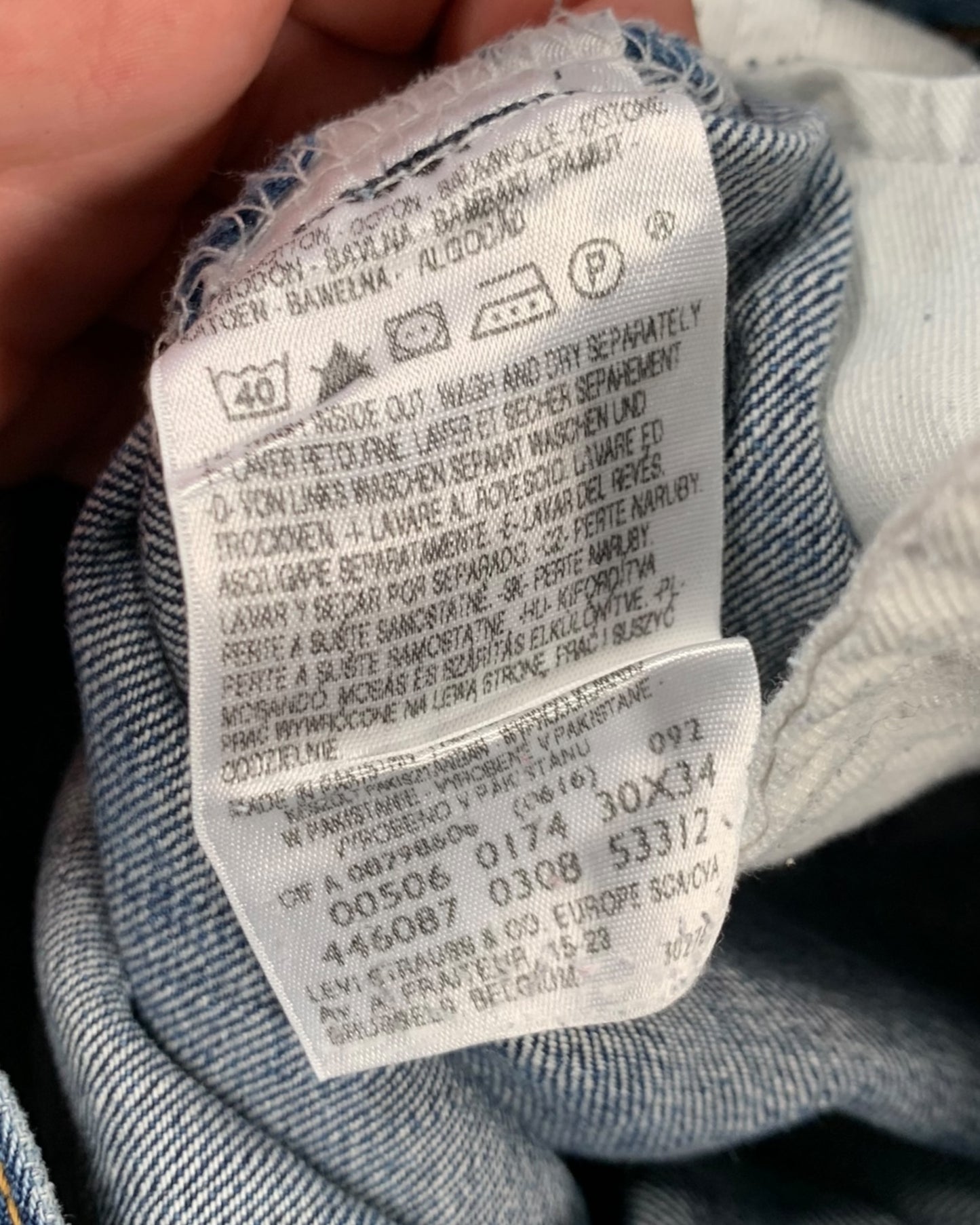 Jean Levi's 506 W30 L34 ( S / US 30 / FR 38 )