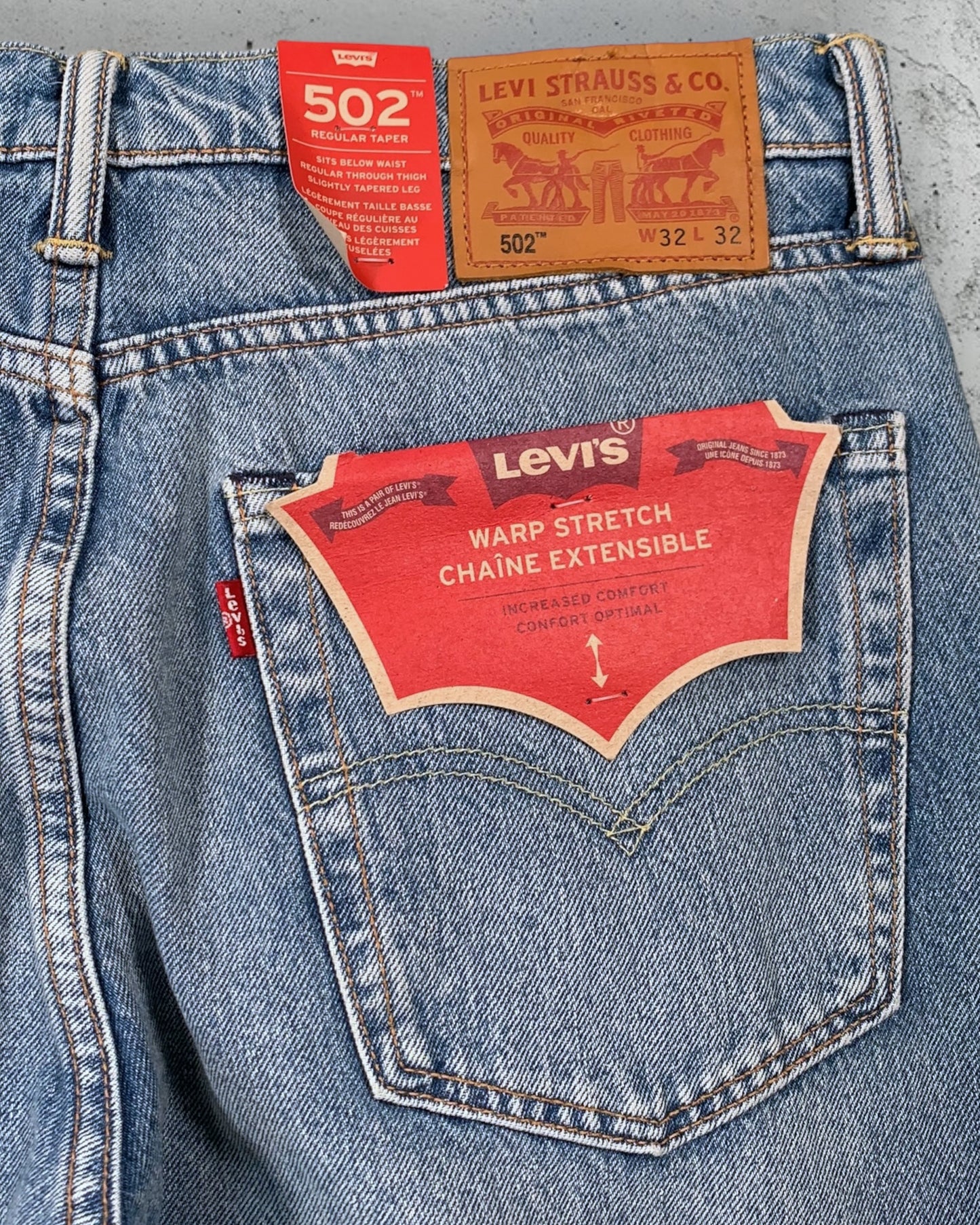 Jean Levi's 502 W32 L32 ( M / US 32 / FR 40 )