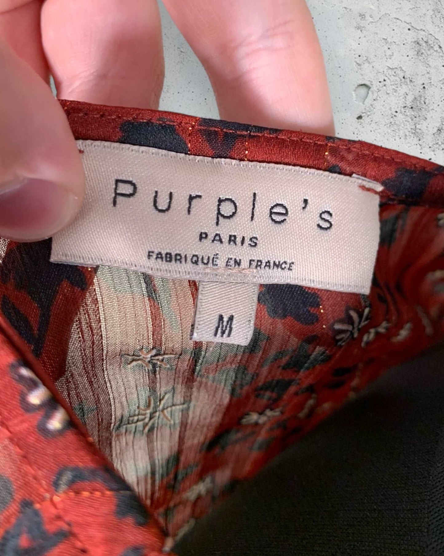 Blouse Purple's ( M / 38 / 10 )