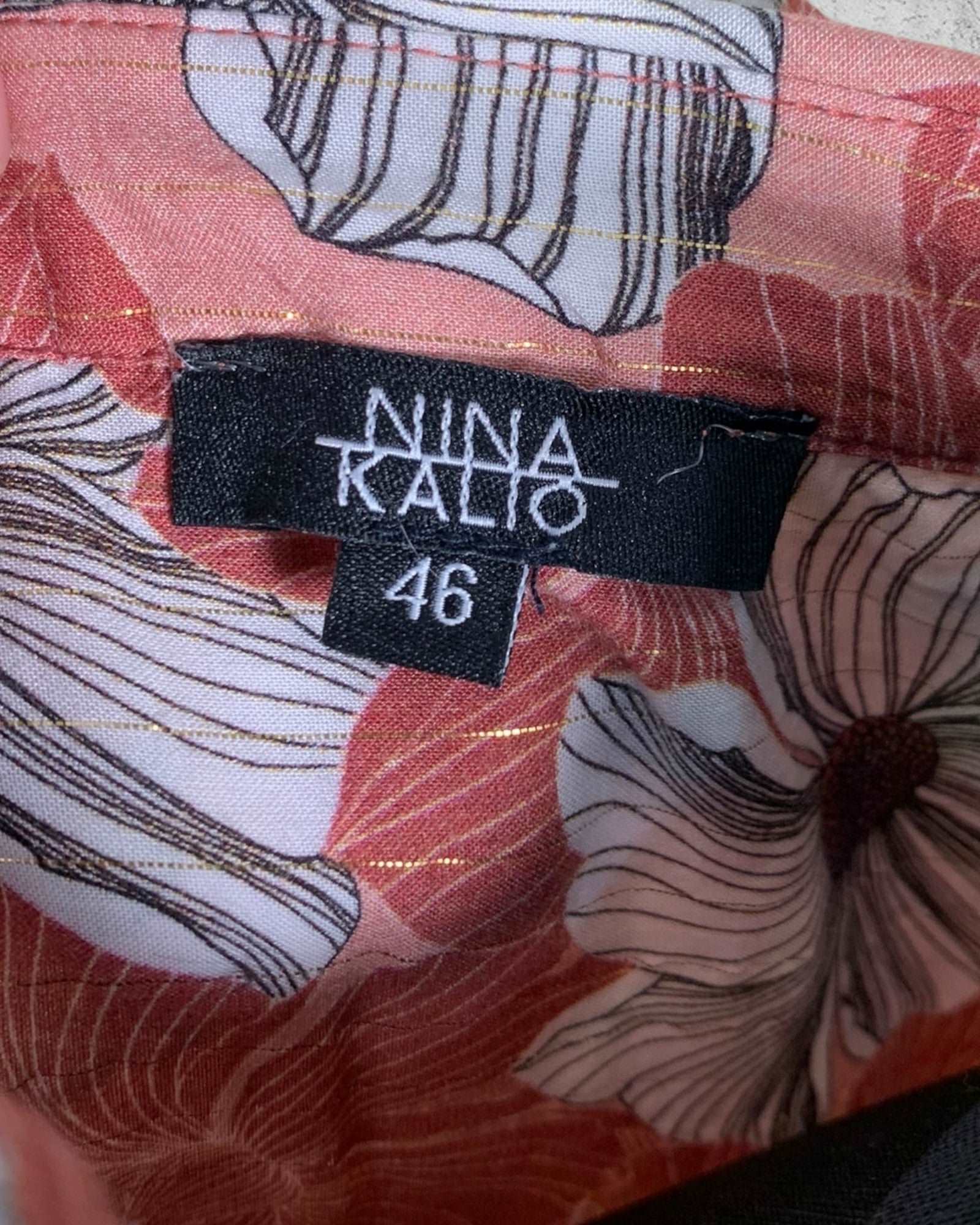 Chemisier Nina Kalio ( 3XL / 46 / 18 )