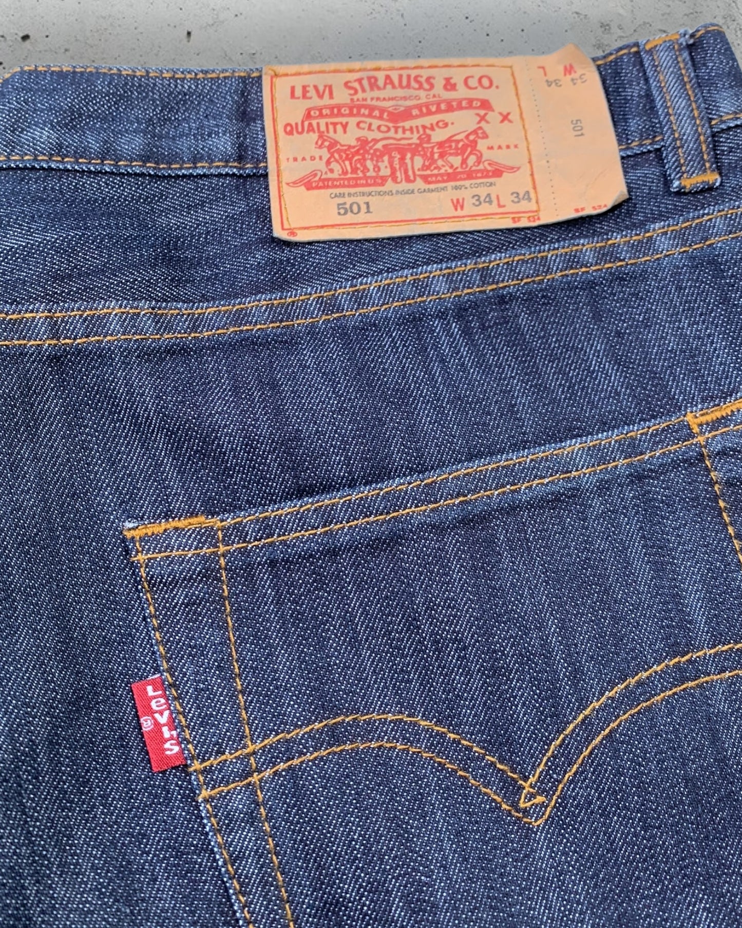 Jean Levi's 501 W34 L34 ( L / US 34 / FR 42-44 )