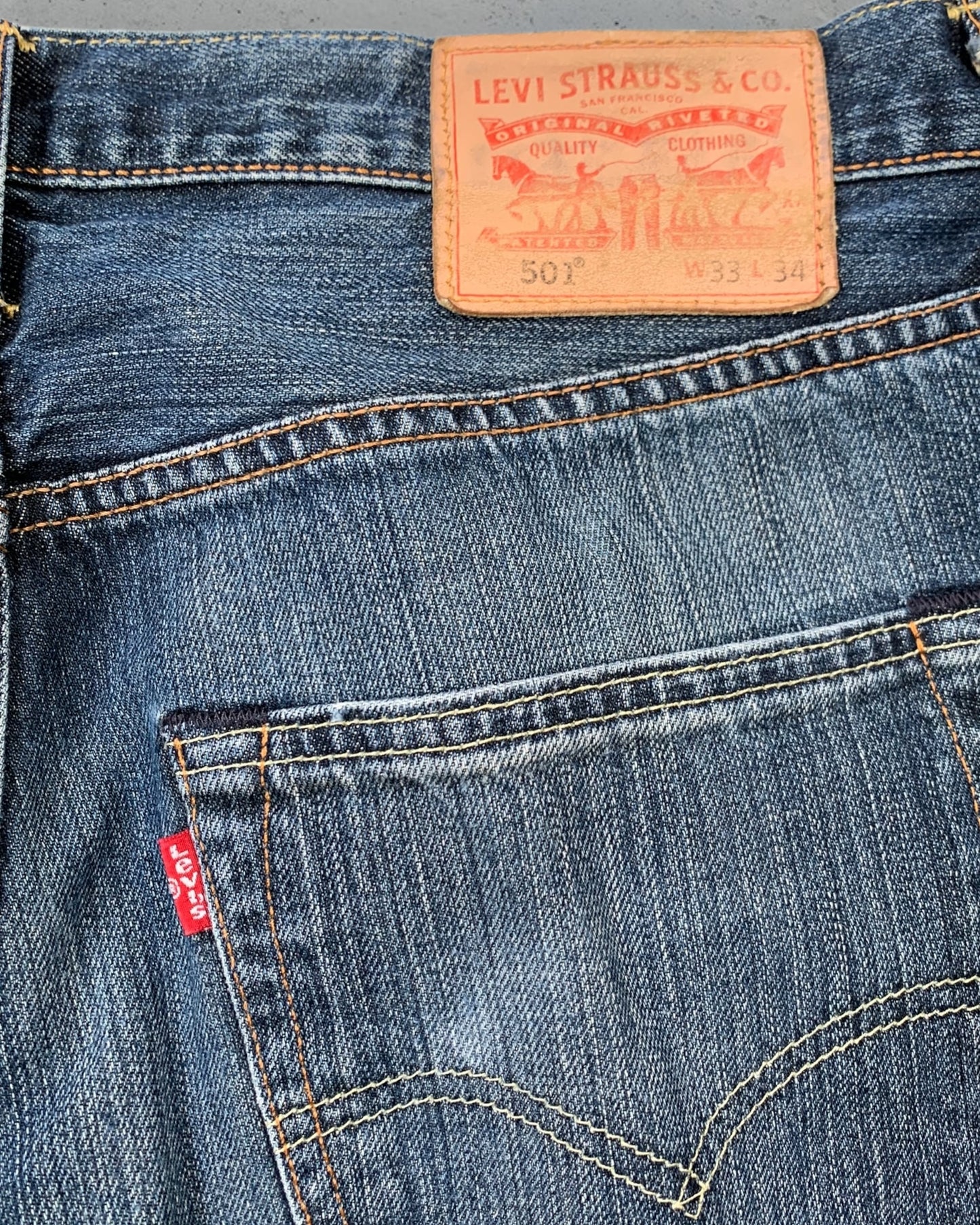 Jean Levi's 501 W33 L34 ( M / US 33 / FR 42 )