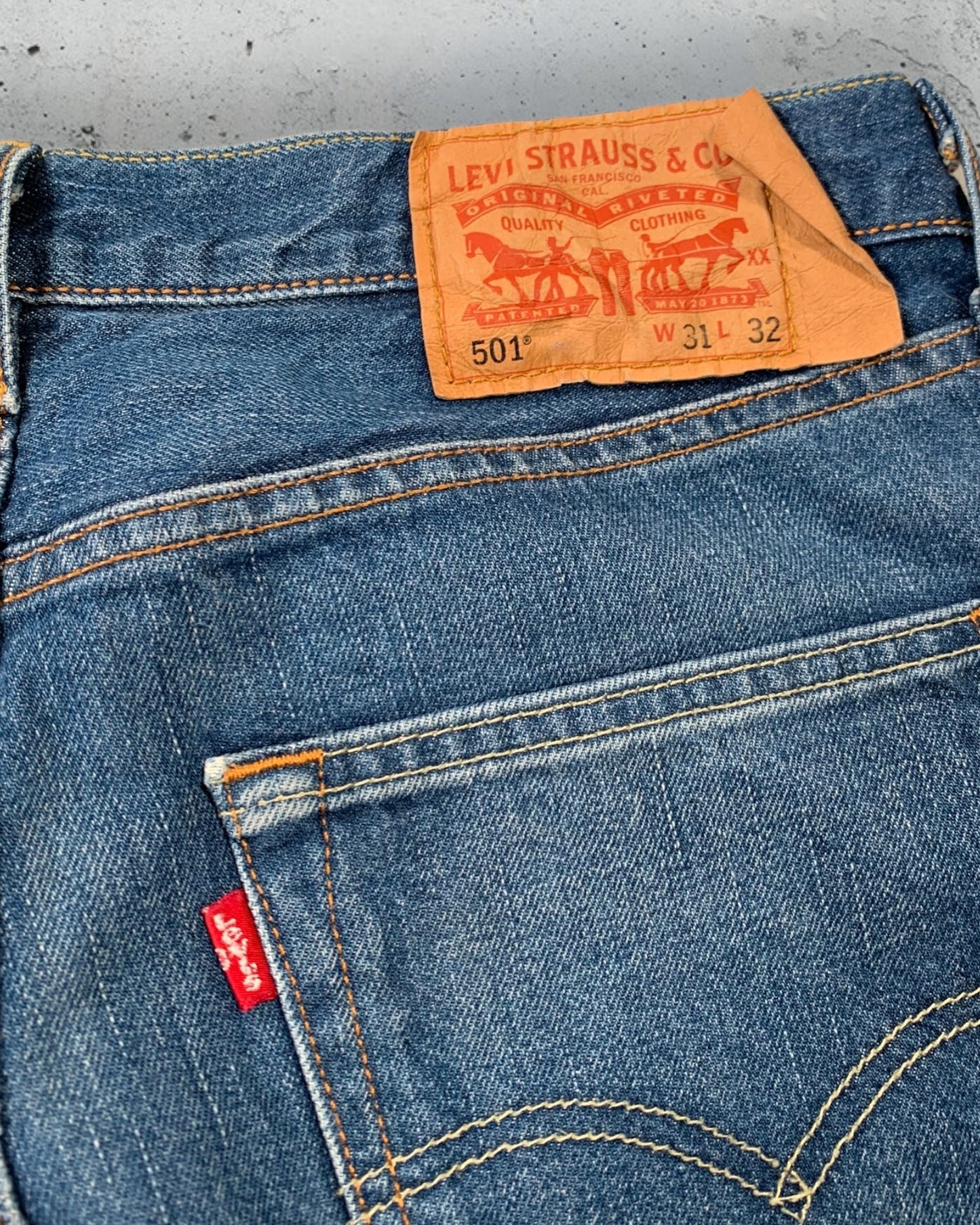 Jean Levi's 501 W31 L32 ( S / US 31 / FR 38-40 )