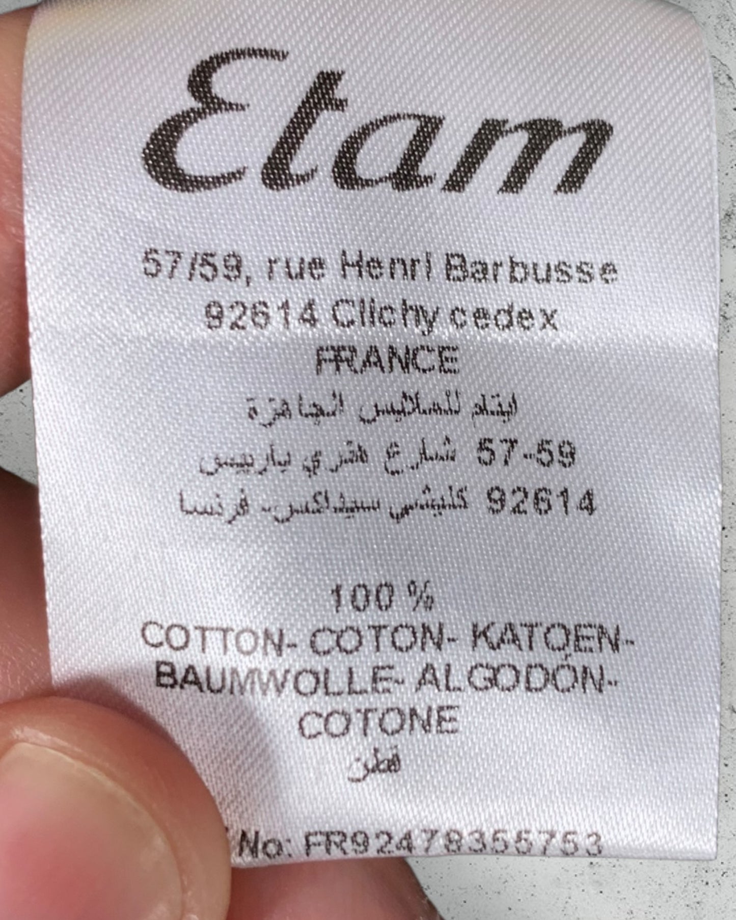 Robe Etam ( S / 36 / 8 )