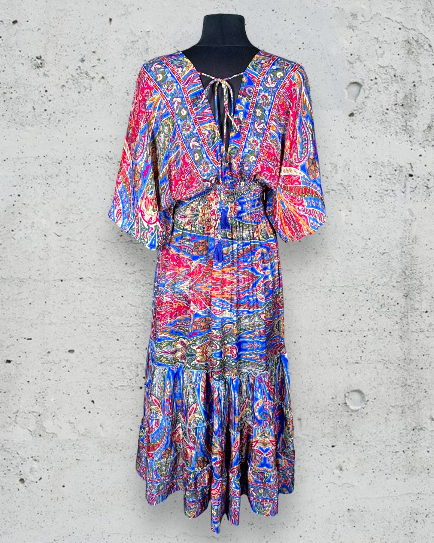 Robe Boho Fashion ( M / 38 / 10 ) ( L / 40 / 12 )