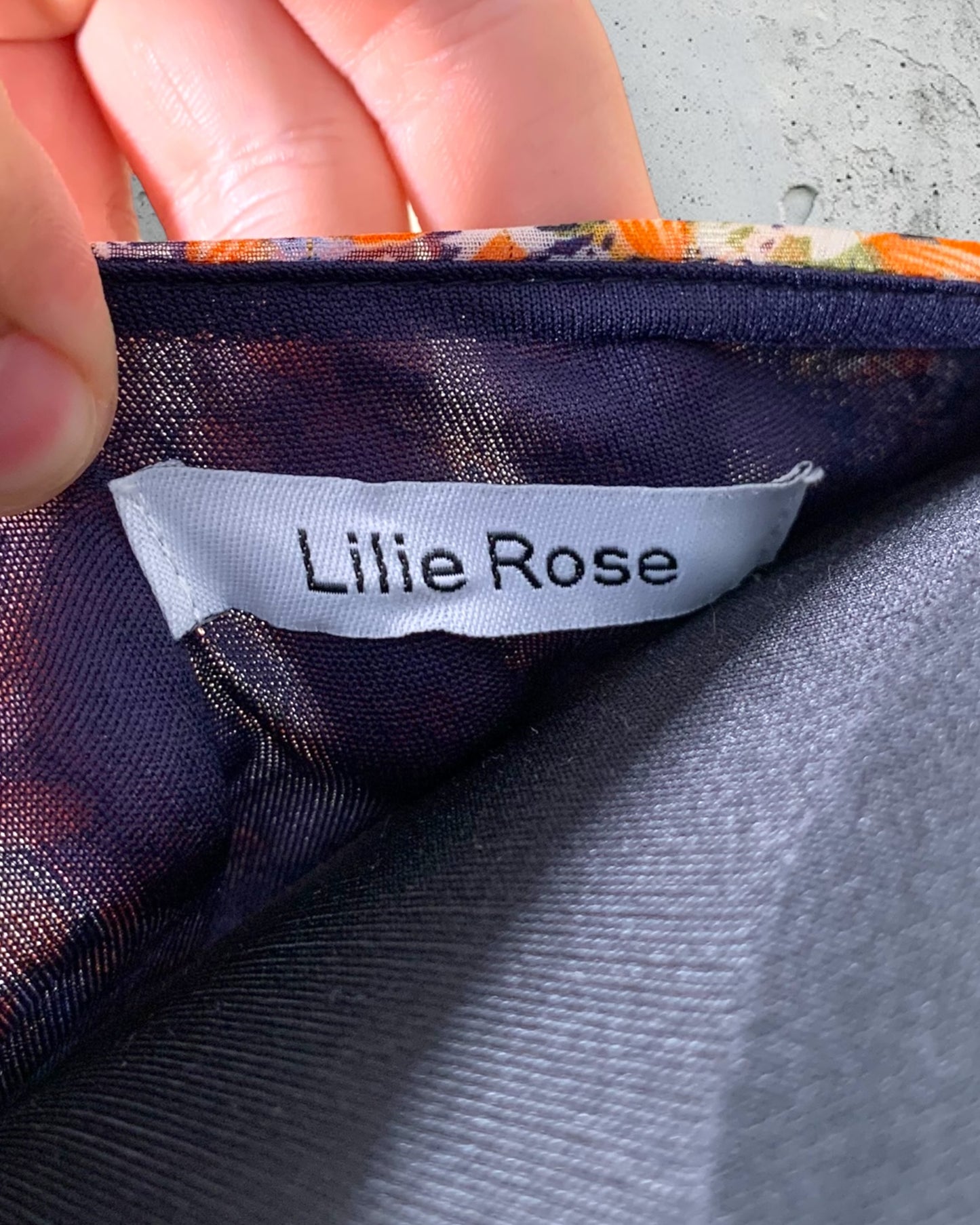 Blouse Lilie Rose ( S / 36 / 8 ) ( M / 38 / 10 )