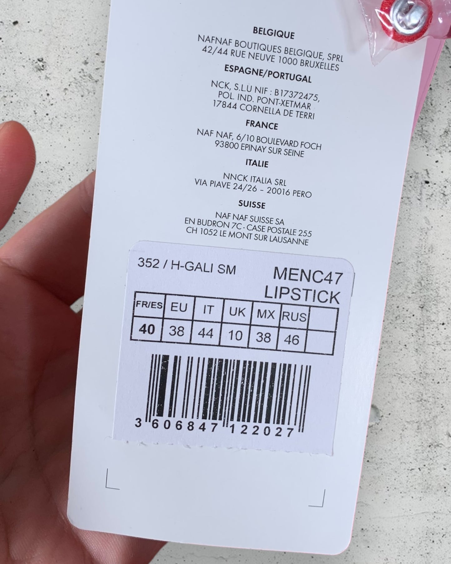 T-Shirt Naf Naf ( L / 40 / 12 )