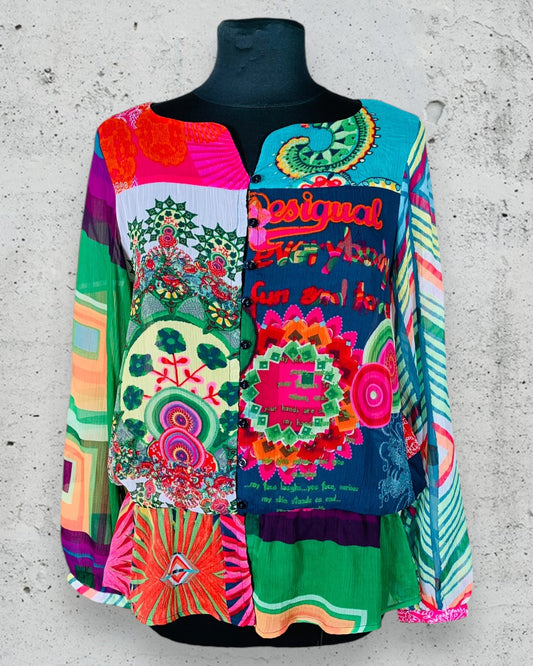 Blouse Desigual ( M / 38 / 10 )