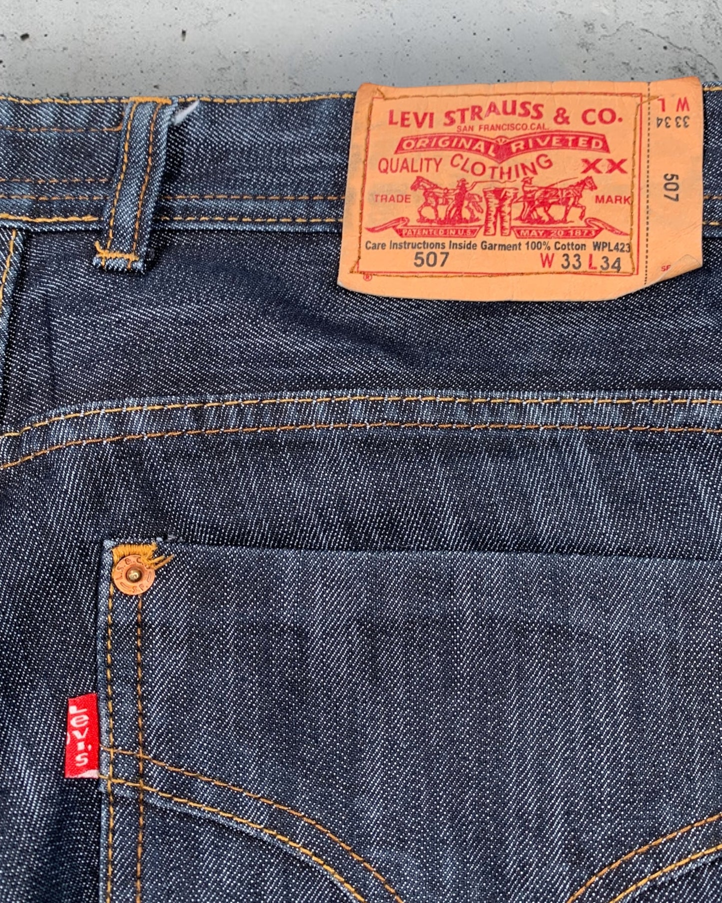 Jean Levi's 507 W33 L34 ( M / US 33 / FR 42 )