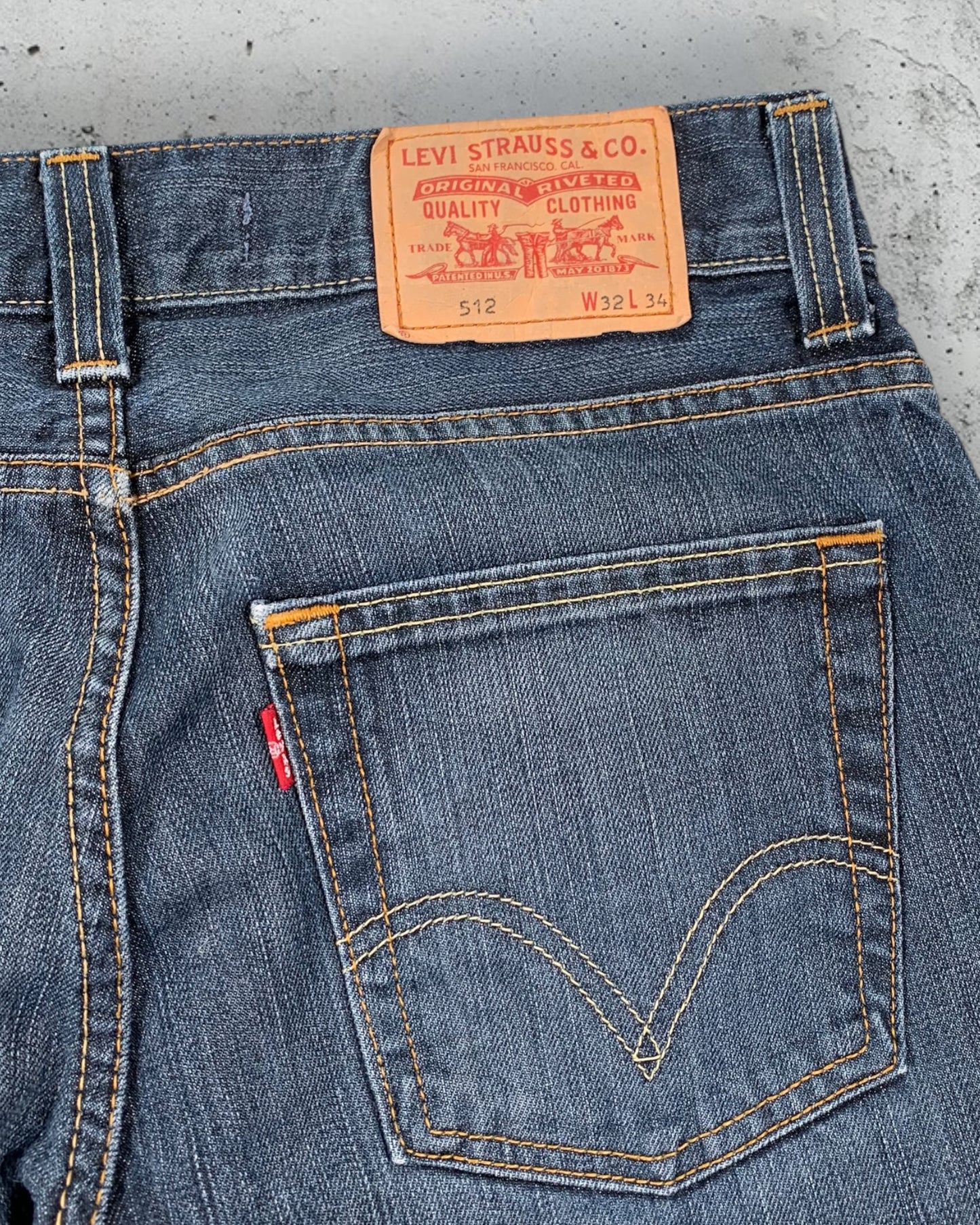 Jean Levi's 512 W32 L34 ( M / US 32 / FR 40 )