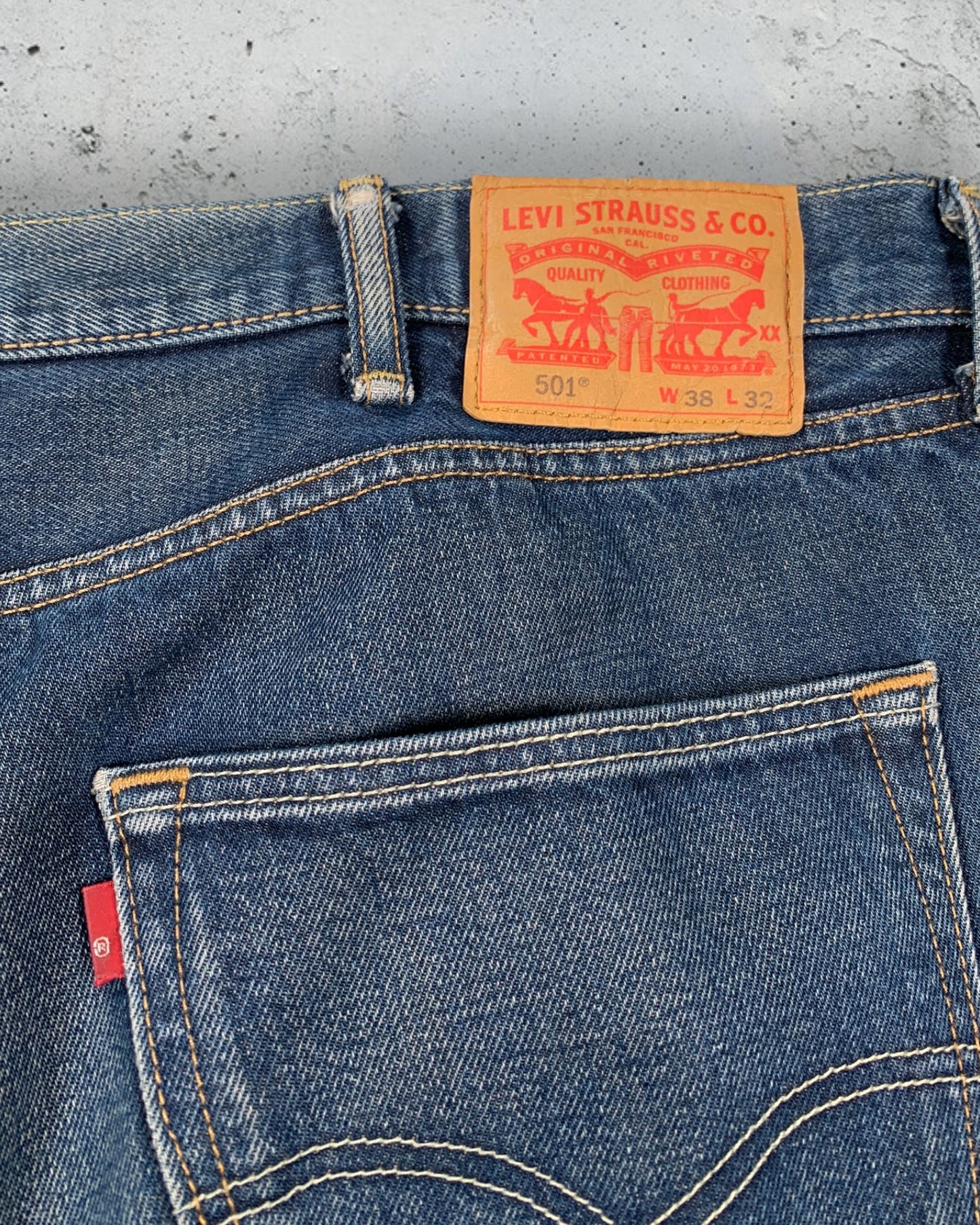 Jean Levi's 501 W38 L32 ( XL / US 38 / FR 48 )