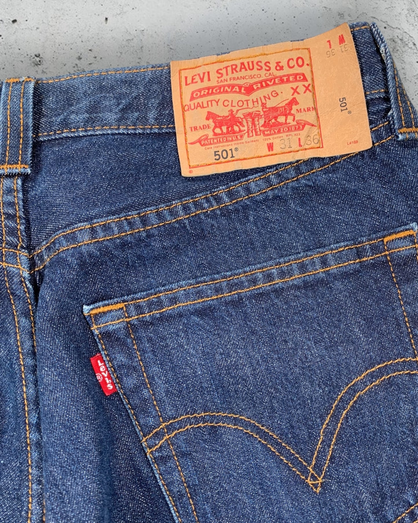 Jean Levi's 501 W31 L36 ( S / US 31 / FR 38-40 )