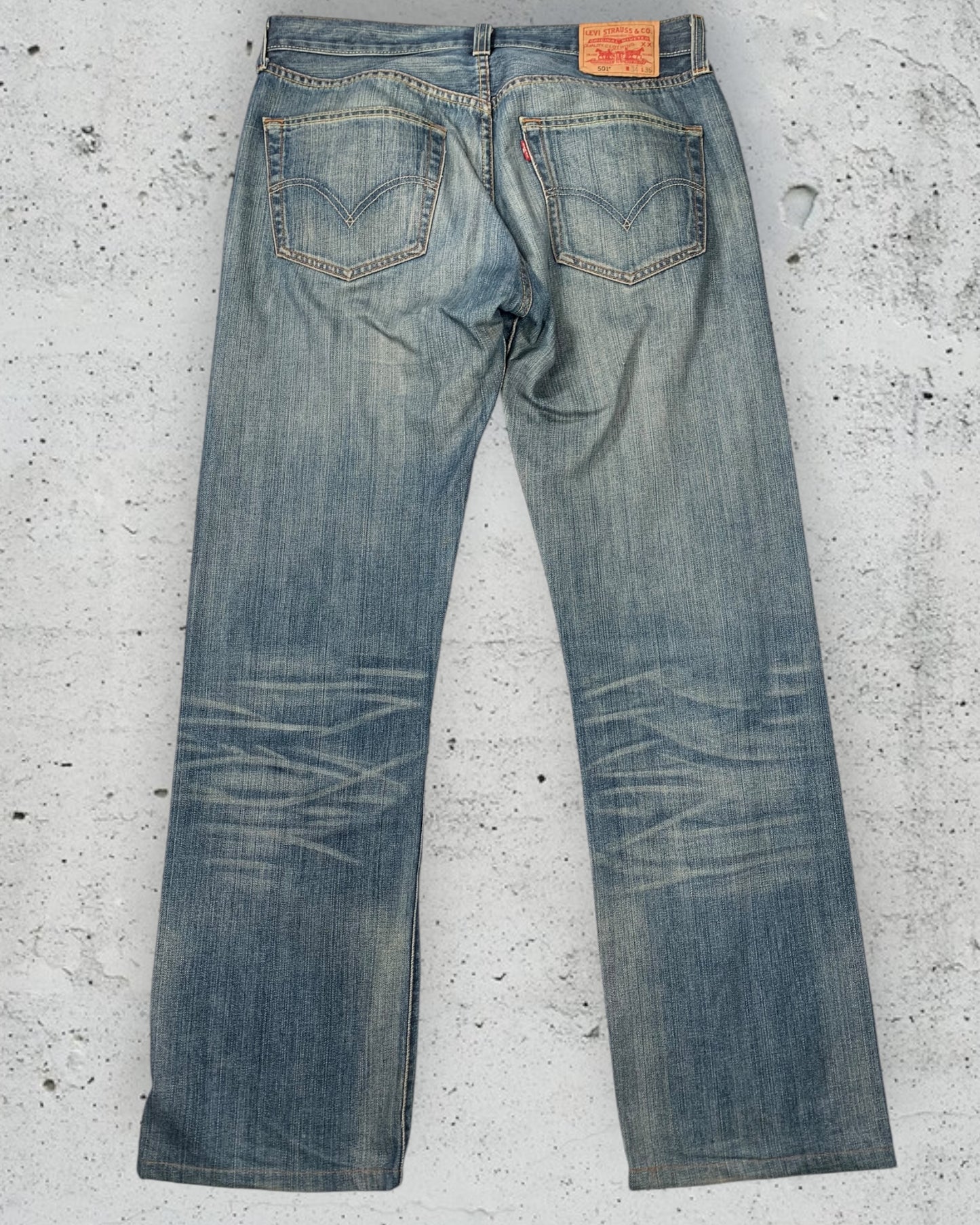 Jean Levi's 501 W34 L36 ( L / US 34 / FR 42-44 )