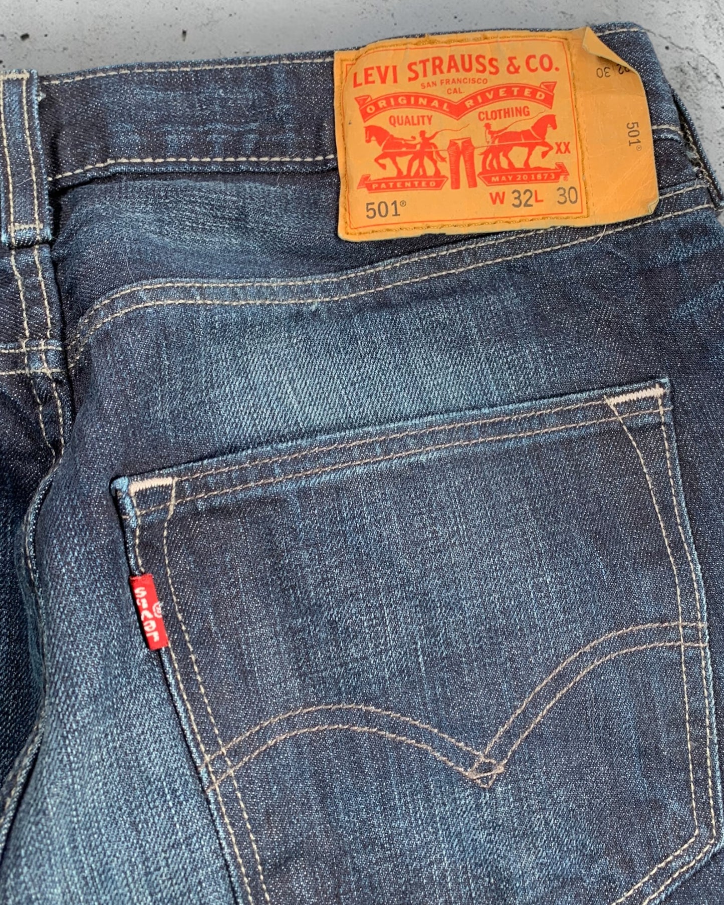 Jean Levi's 501 W32 L30 ( M / US 32 / FR 40 )