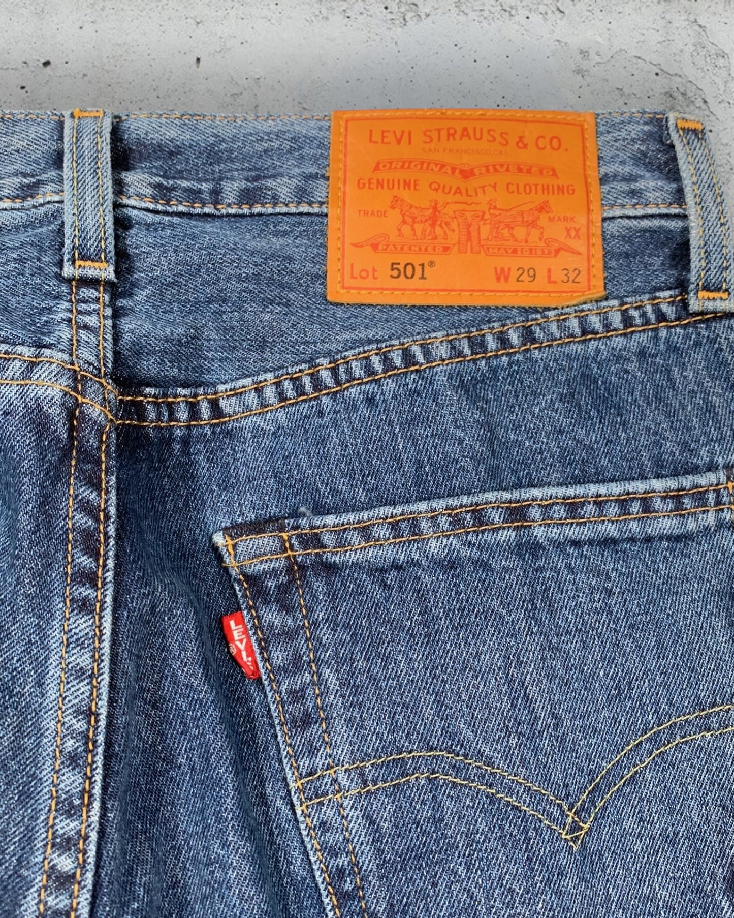 Jean Levi's 501 W29 L32 ( S / US 28 / FR 36 )