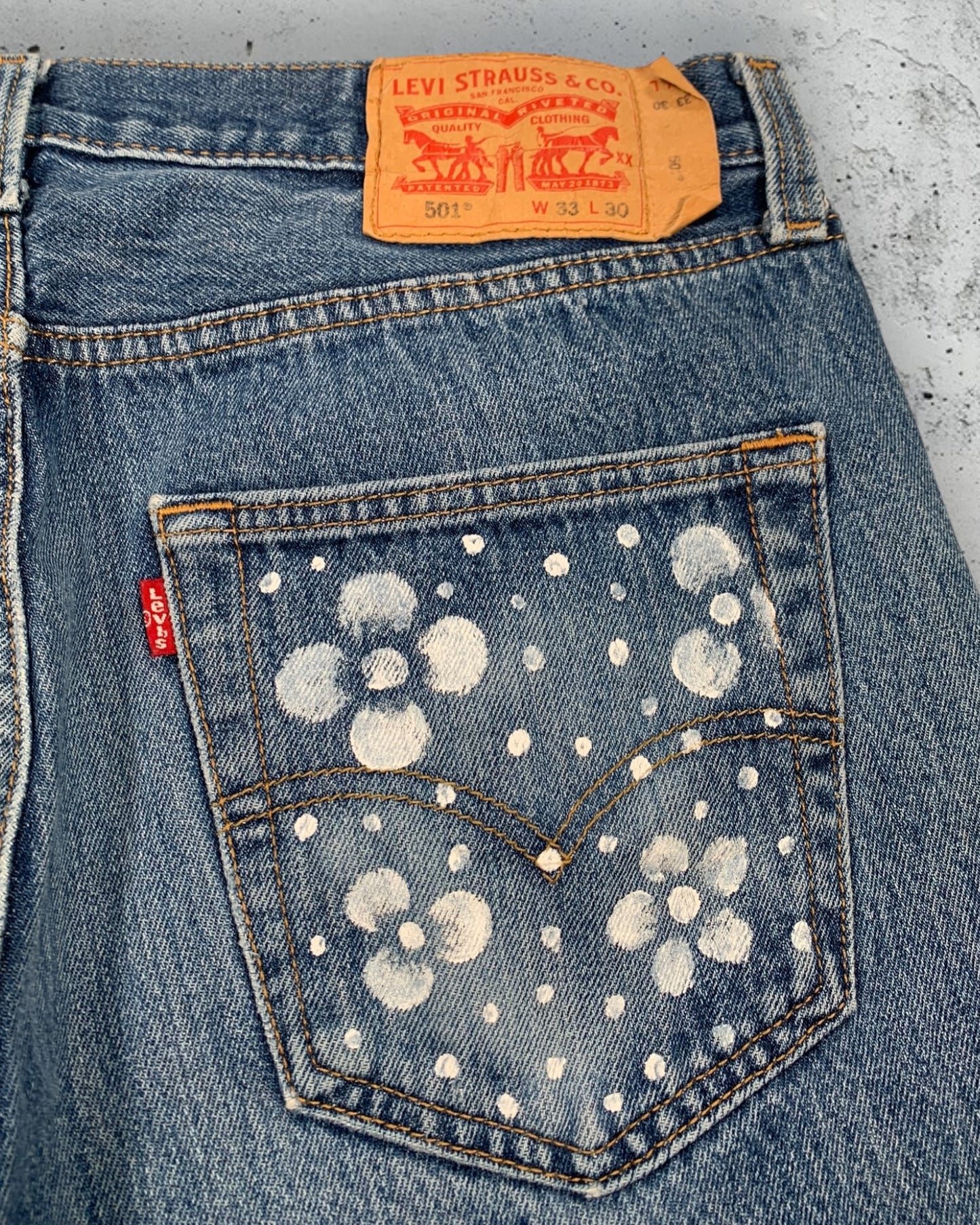 Jean Levi's Custom 501 W33 L30 ( M / US 33 / FR 42 )